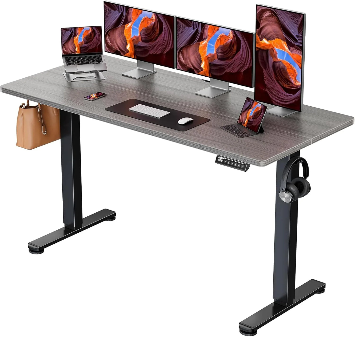 Height Adjustable Electric Standing Desk 47.2 x 23.6 Inches