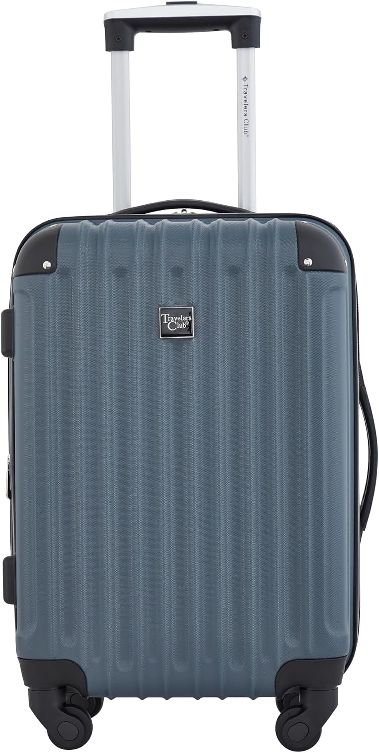 Hardside Travel Luggage, Lilac, Set of 4