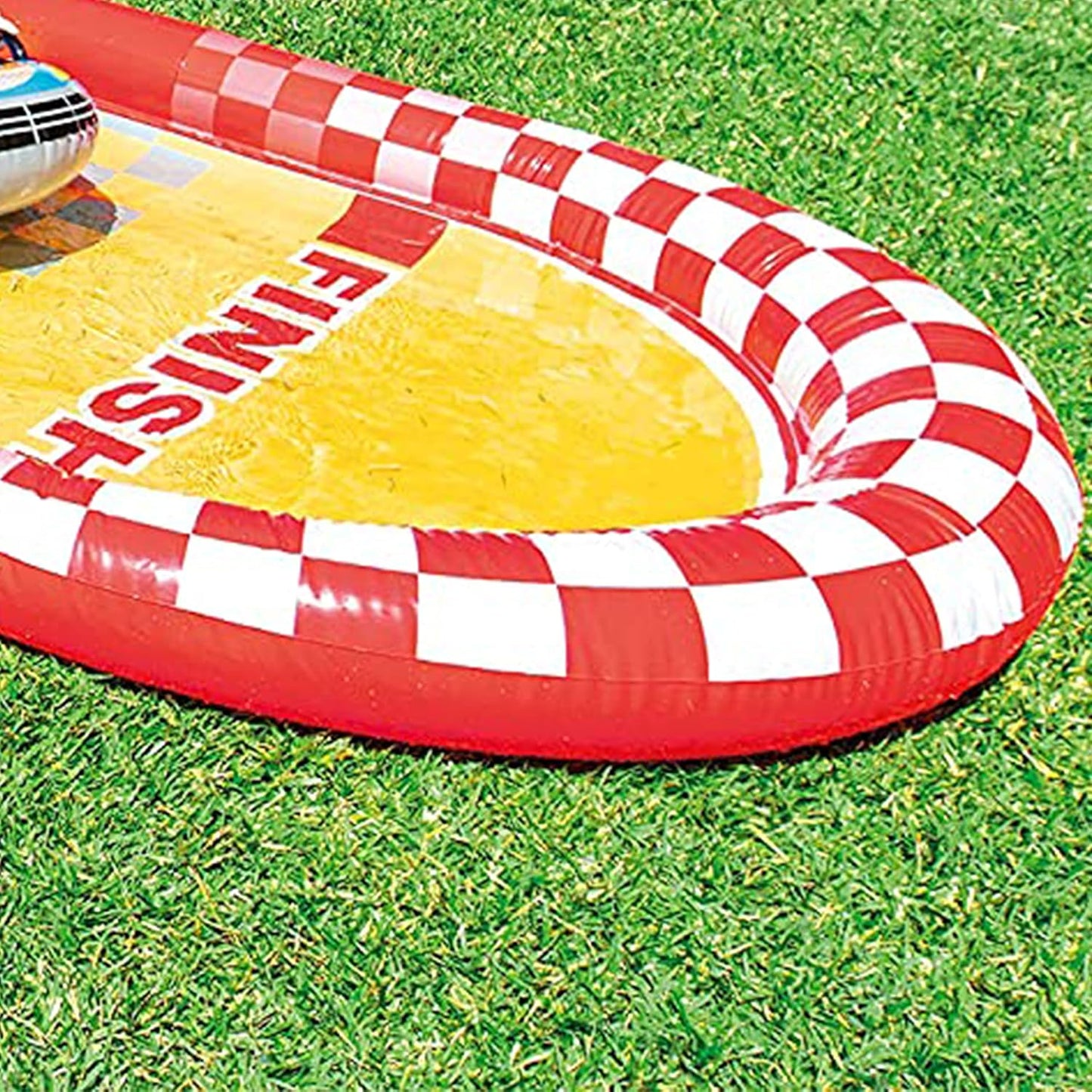 Intex 96" x 78" x 28" Inflatable Jungle Adventure Play Center Spray Kiddie Pool - Backyard Kids Water Slide, Outdoor Blow-Up Splash Pad for Toddlers