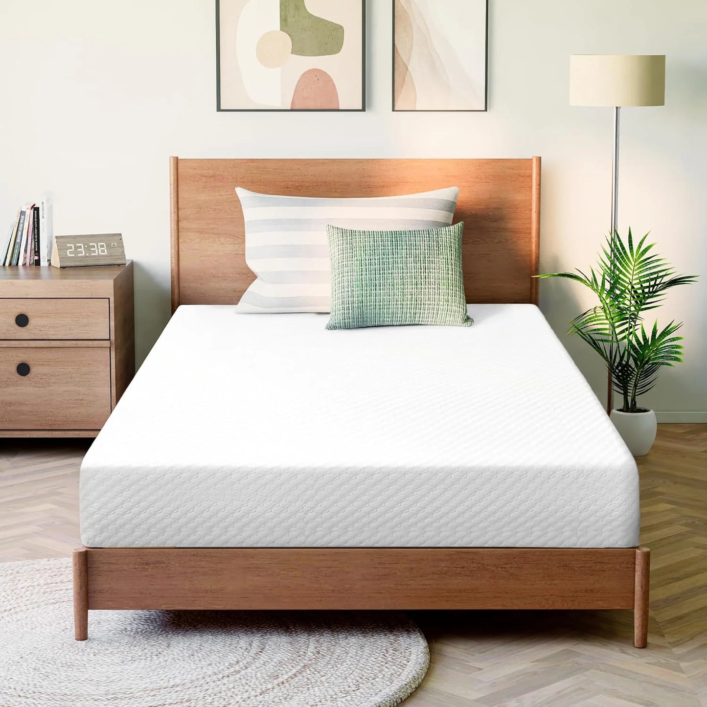 GAESTE 8-inch Fully Cooling Gel Memory Foam Mattress Mattress-in-a-Box