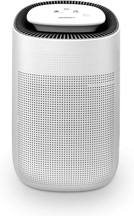 Sorbi 1000ml Air Dehumidifier w/Purifying Function, True HEPA Filter, Auto Shutoff, Touch Control Adjustable Air Speed, Ultra-Quiet, Ideal for Closets & Bathrooms