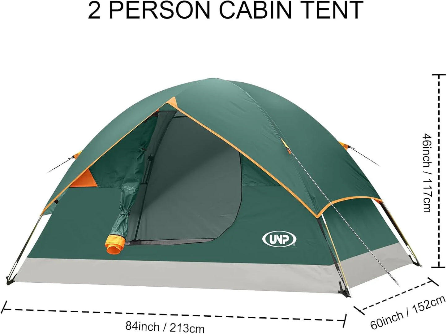 Camping Tent 2/3/4/6 Person Dome Tent Portable Camping Tent for Outdoor and Backpacking Beach