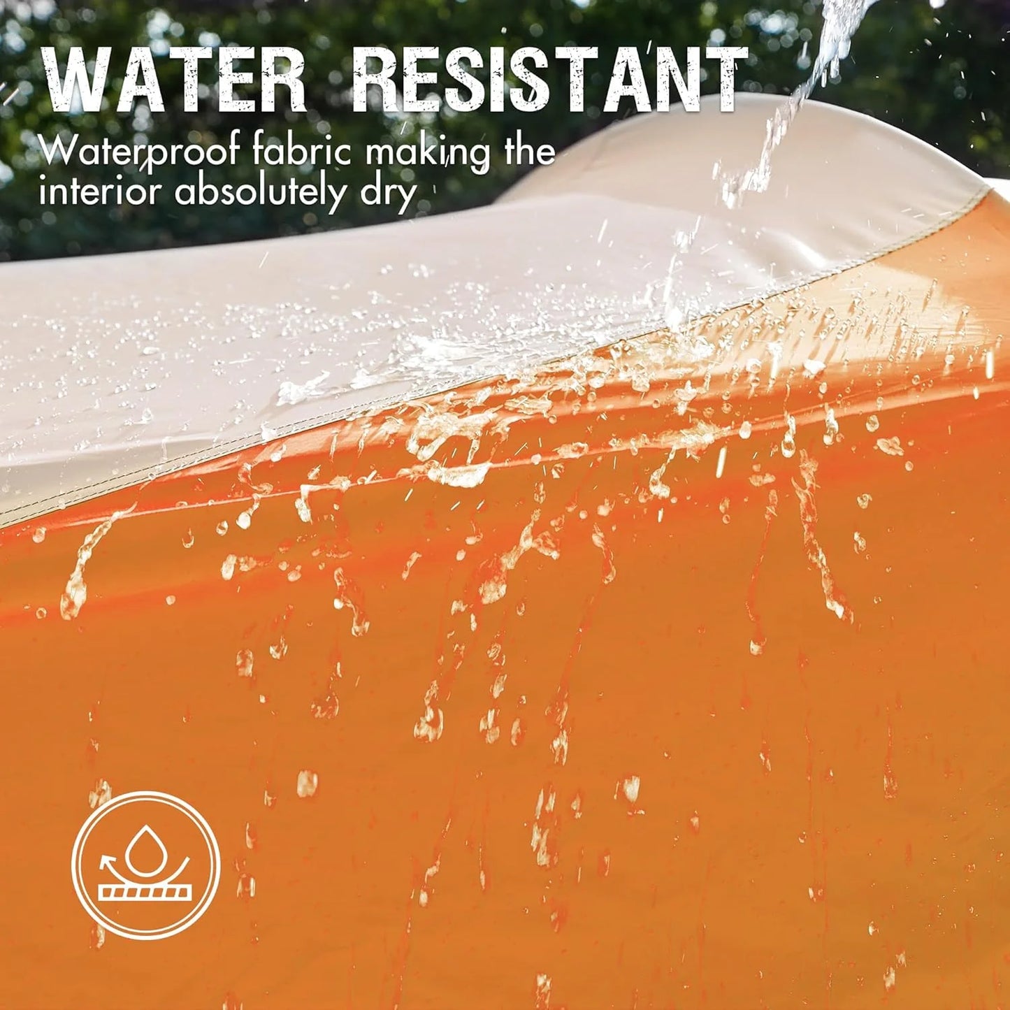 PORTAL 6/8/10 Person Family Camping Tent with Screen Room, Water Resistant Big Tunnel Tent with Rainfly, Large Family Tent for Outdoor Camping, Party