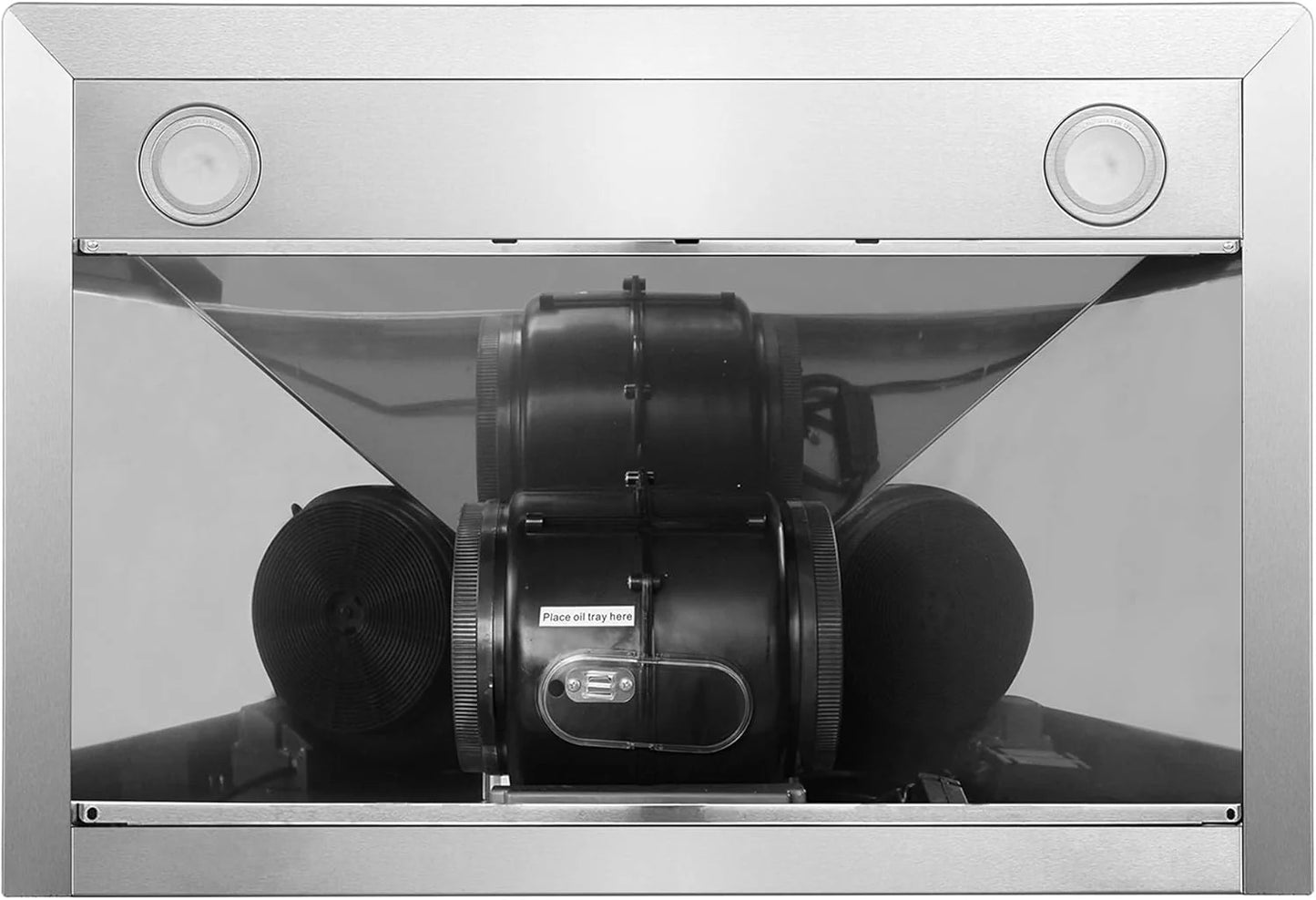 COSMO 30" Vista Series 380 CFM Ducted Wall-Mount Range Hood