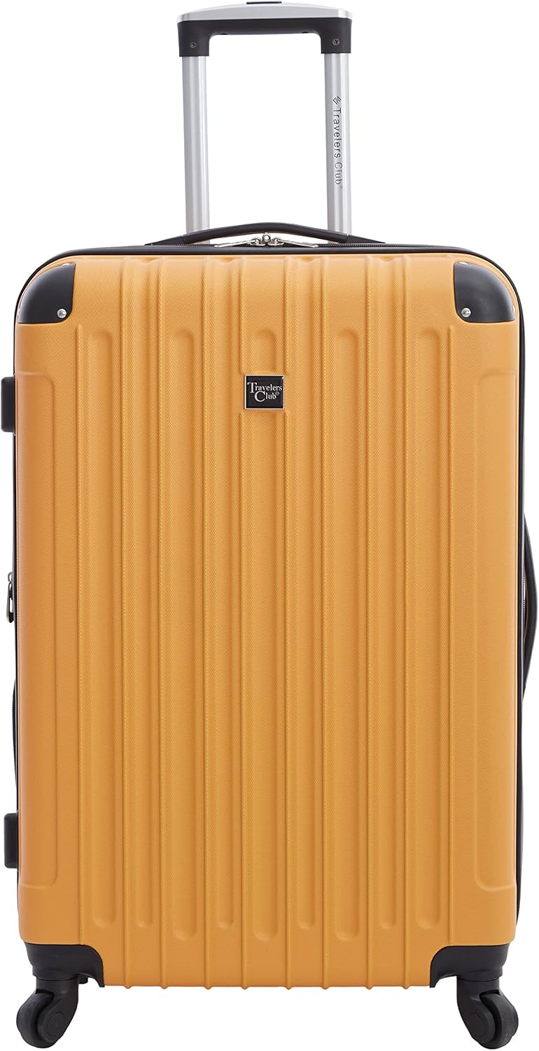 Hardside Travel Luggage, Lilac, Set of 4