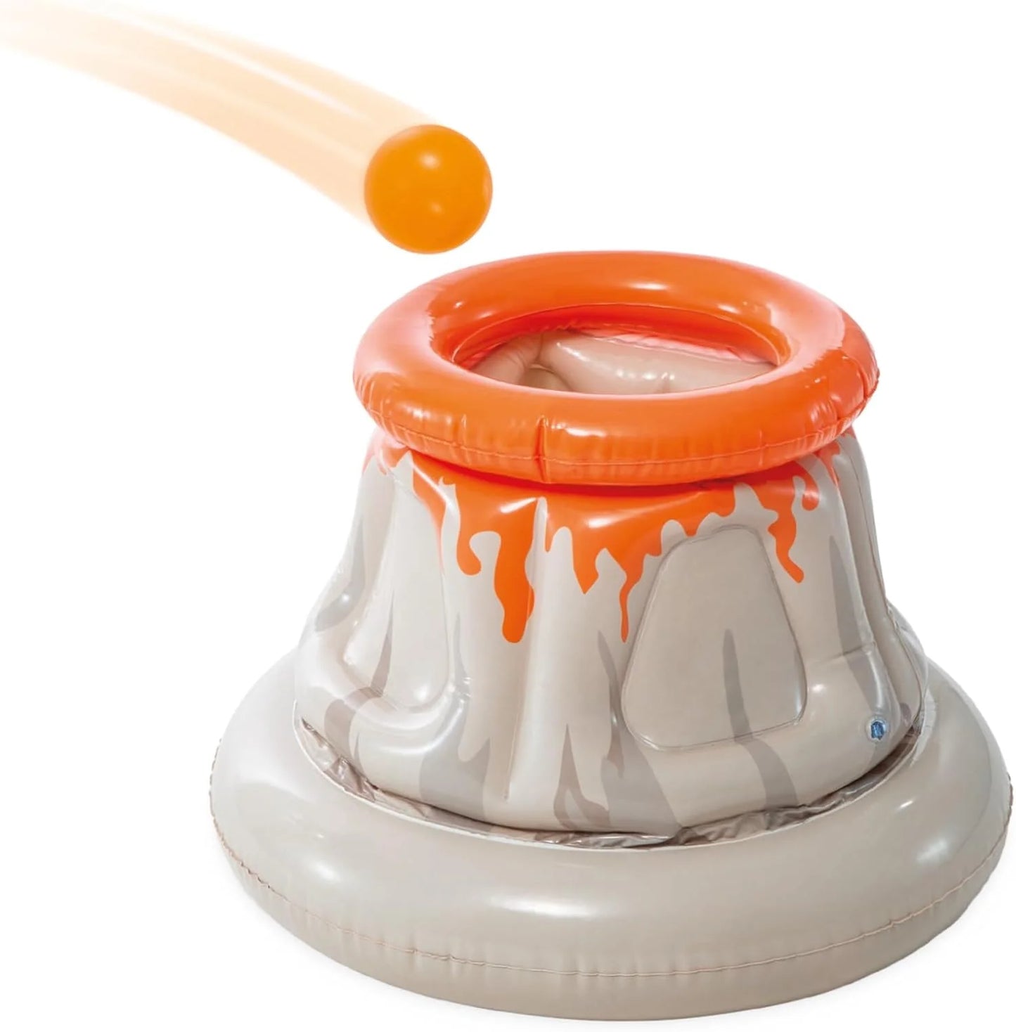 Intex 96" x 78" x 28" Inflatable Jungle Adventure Play Center Spray Kiddie Pool - Backyard Kids Water Slide, Outdoor Blow-Up Splash Pad for Toddlers