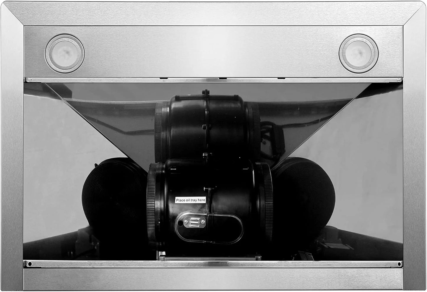 COSMO 30" Vista Series 380 CFM Ducted Wall-Mount Range Hood