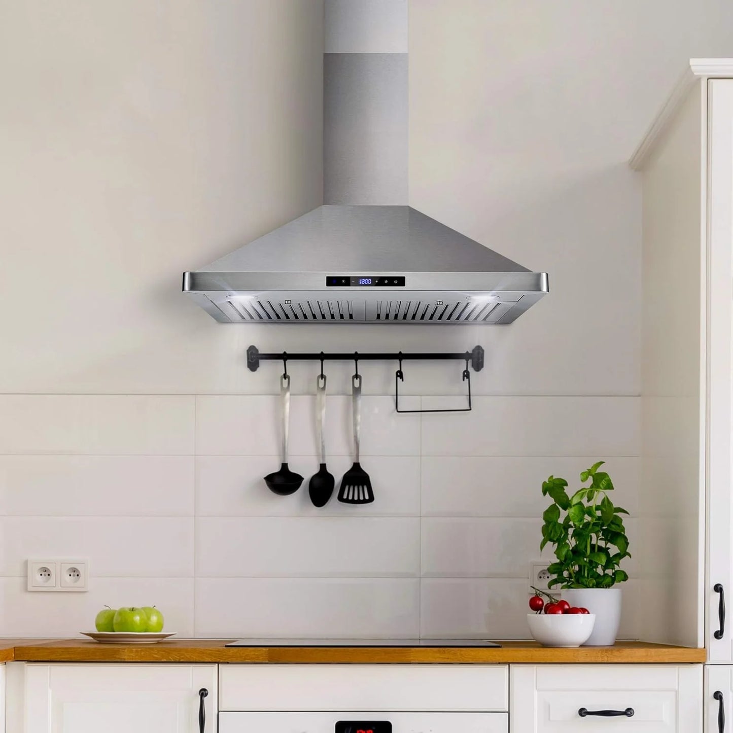 COSMO 30" Vista Series 380 CFM Ducted Wall-Mount Range Hood