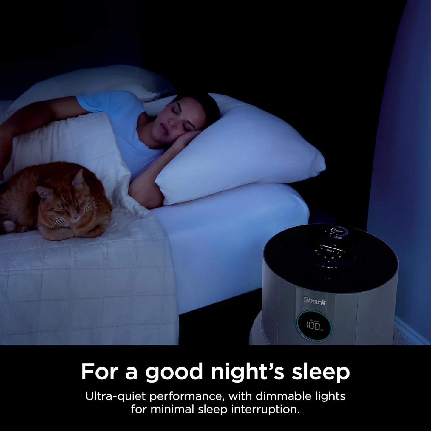 Air Purifier Compact Pro with Long-lasting HEPA Exceeding Filtration, For Pet Dander, Dust, Smoke, Allergens, Up to 250 sq. ft.