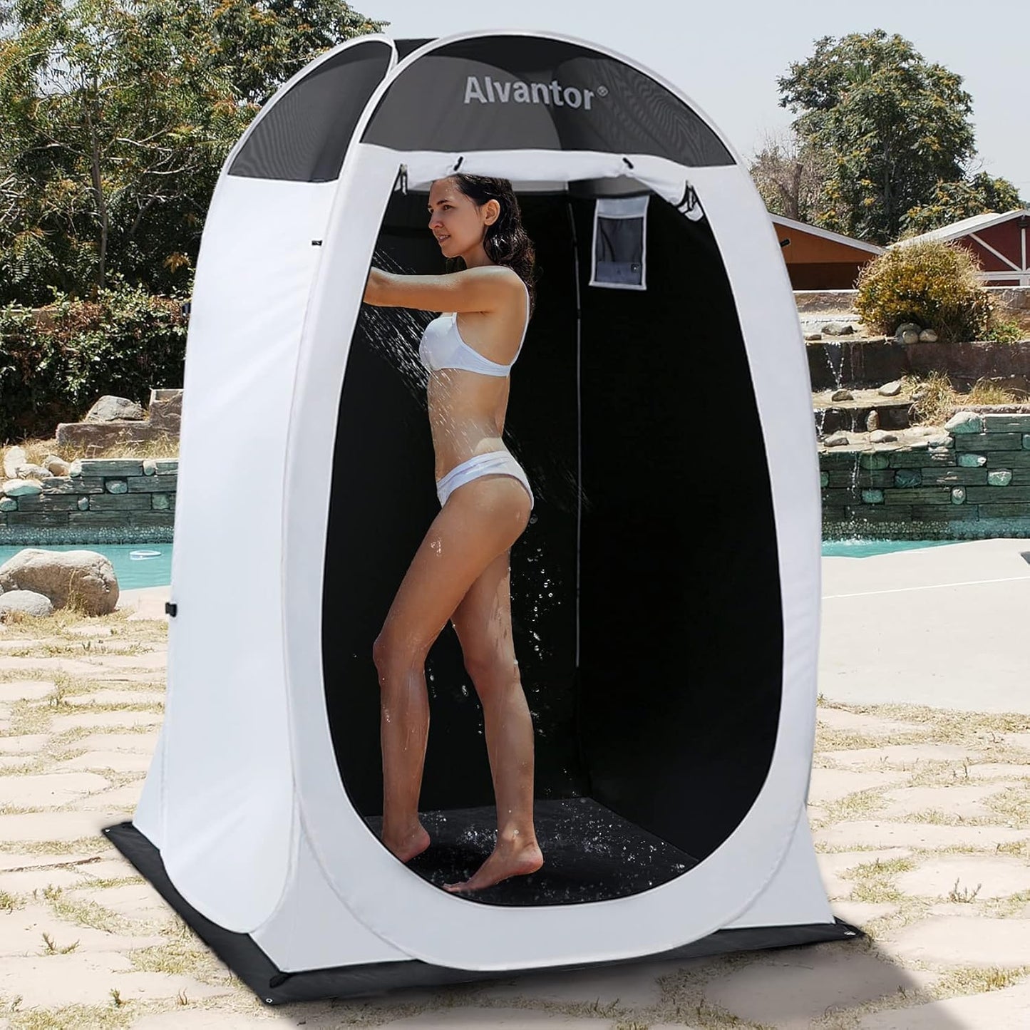 Shower tent, pop-up changing room, outdoor shower, pop-up privacy tent, toilet tent, portable shelter for camping changing room