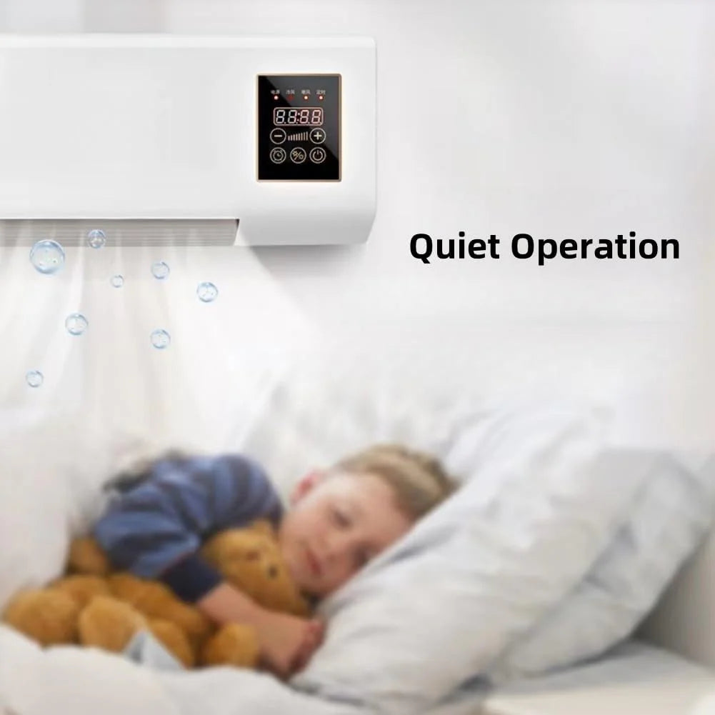 2025 New Climafy Air Conditioner, Climafy Portable Air Conditioner Split Max, Multifunctional Wall Air Conditioner, Effortless Cooling Anywhere with Split Max, Quiet Operation for Home, Office (D)