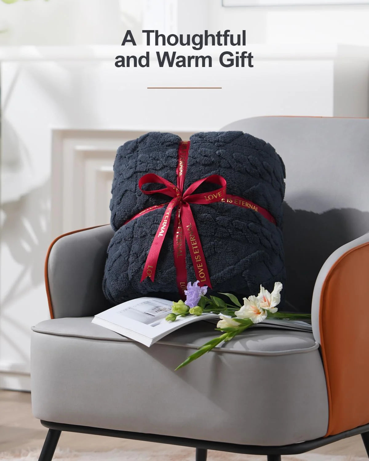 Sherpa Fleece Weighted Blanket 15 lbs 60"x 80"