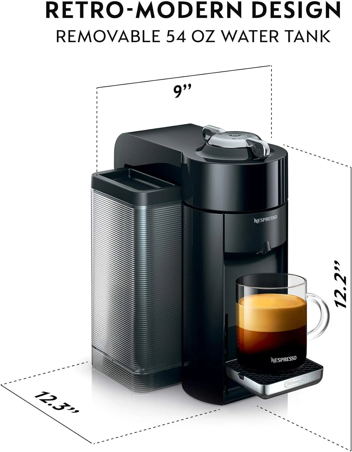 Nespresso De'Longhi Vertuo Single coffee and espresso makers