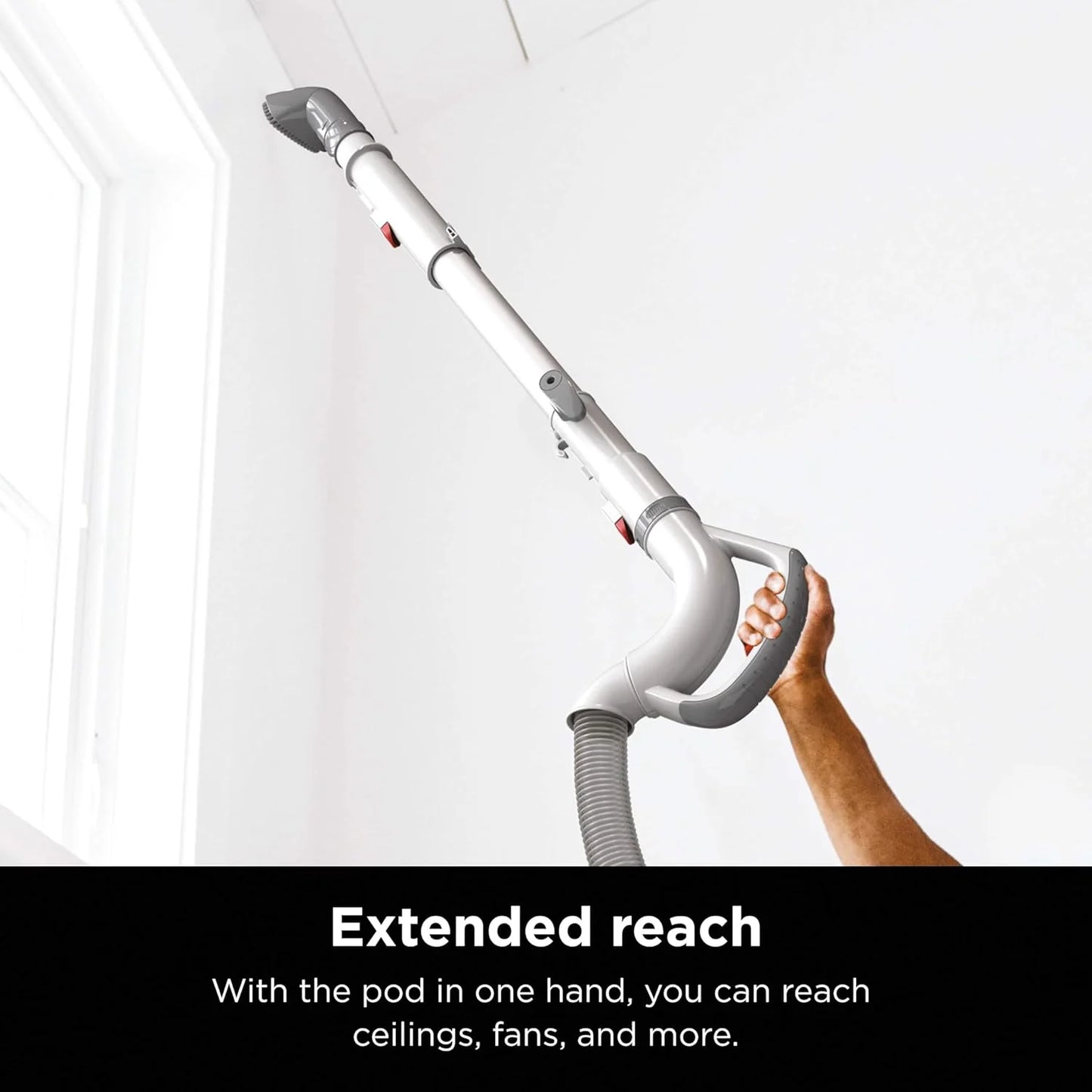 Upright Vacuum Navigator Lift-Away Deluxe with Large Dust Cup Capacity HEPA Filter Swivel Steering Upholstery Tool & Crevice Tool