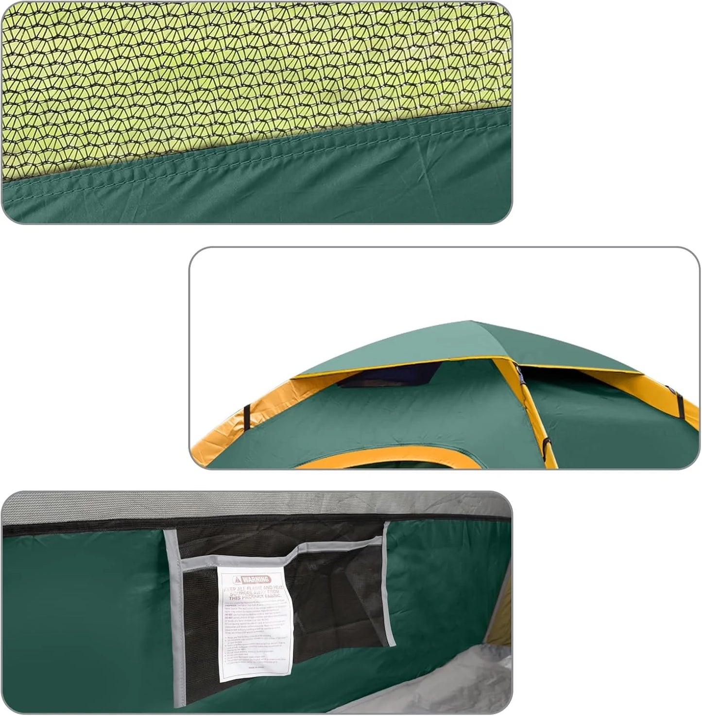 Camping Tent 2/3/4/6 Person Dome Tent Portable Camping Tent for Outdoor and Backpacking Beach
