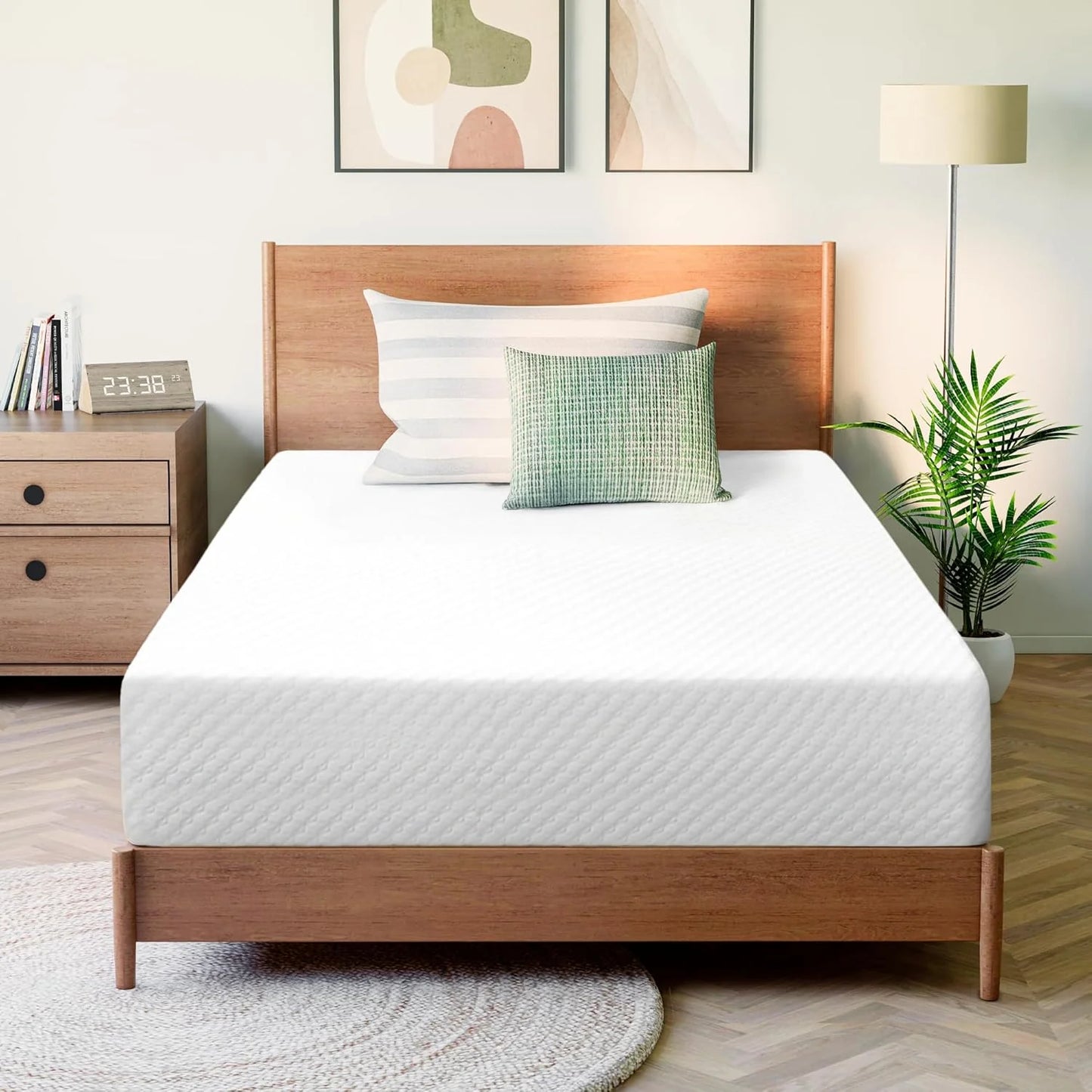 GAESTE 8-inch Fully Cooling Gel Memory Foam Mattress Mattress-in-a-Box