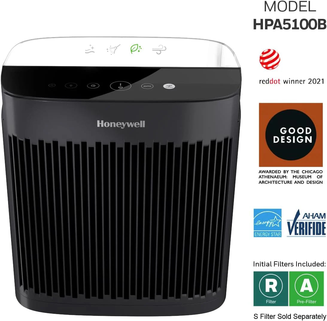 190' Medium-Large Rooms HEPA Air Purifier