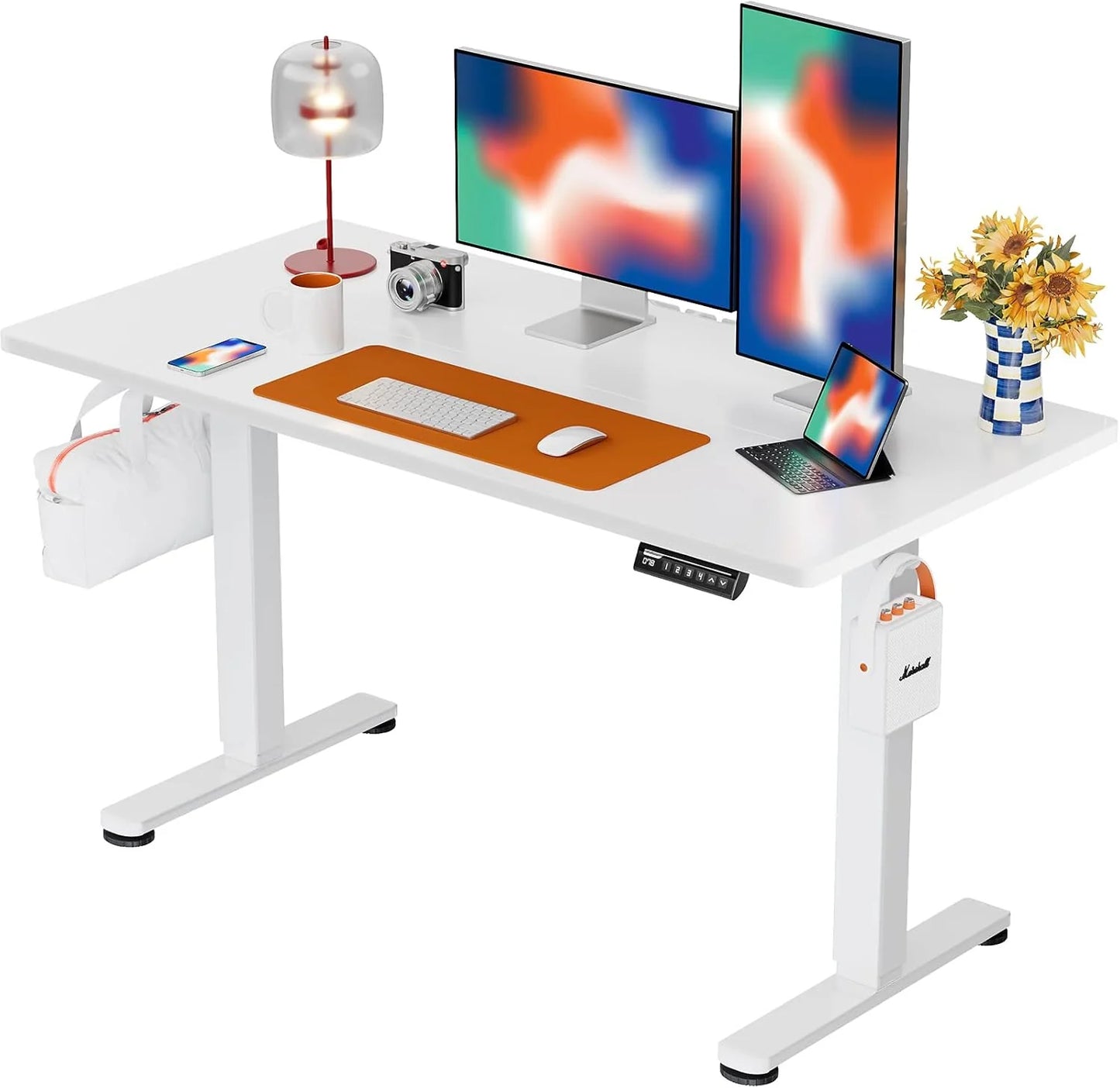 Height Adjustable Electric Standing Desk 47.2 x 23.6 Inches