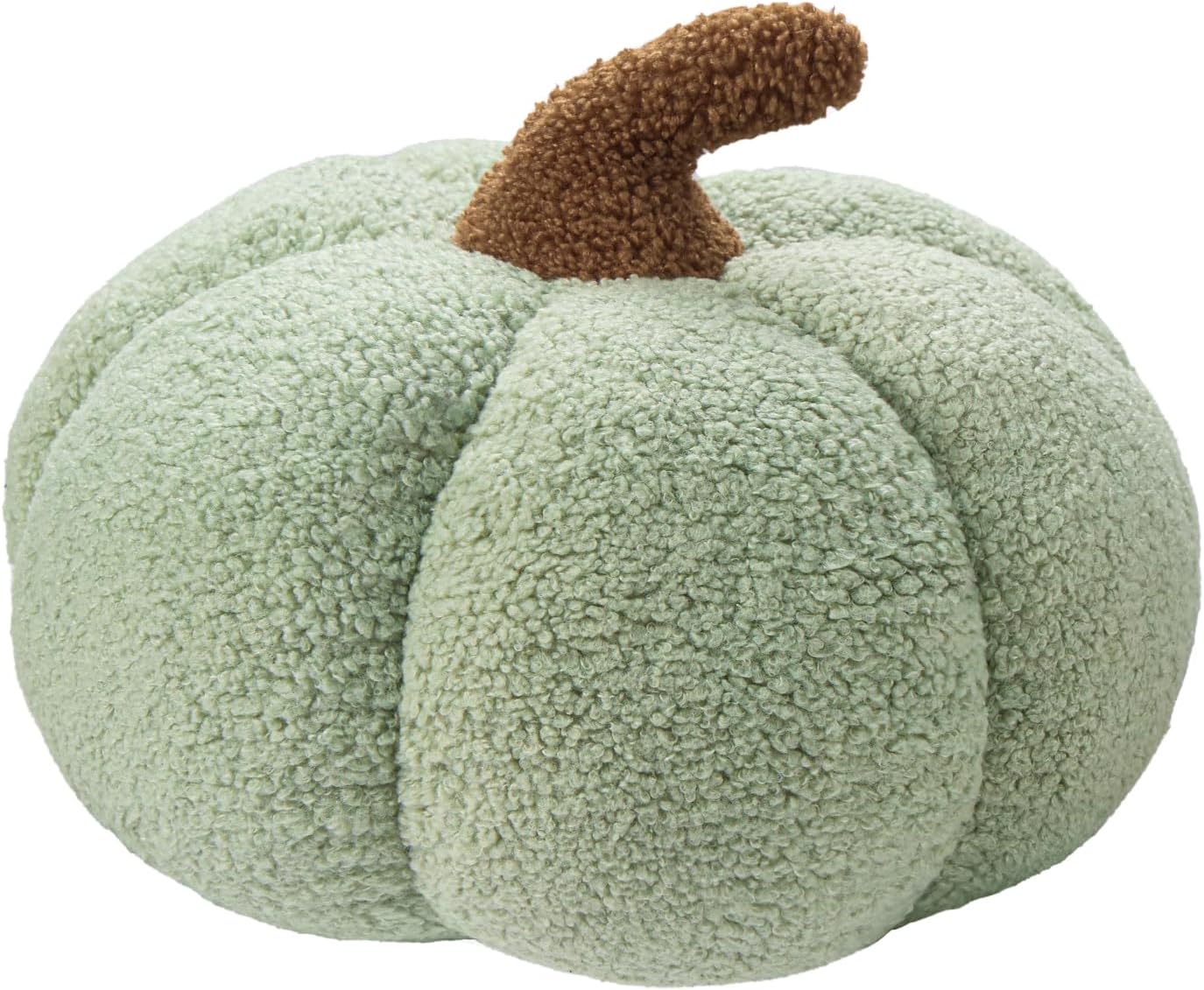 Teddy Fleece Pumpkin Throw Pillows