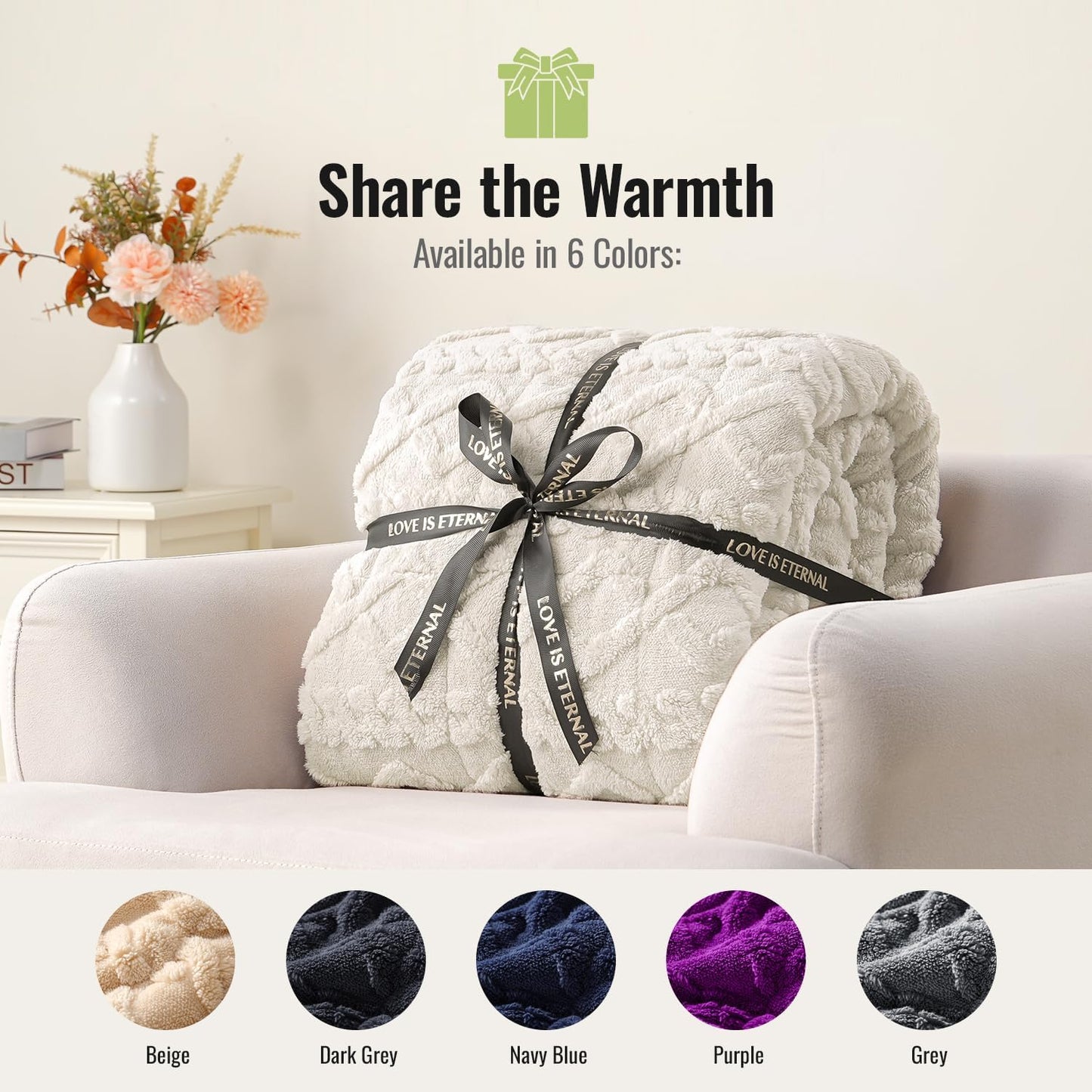 Weighted Blanket for Adults Queen Size 15lbs 60x80 inches