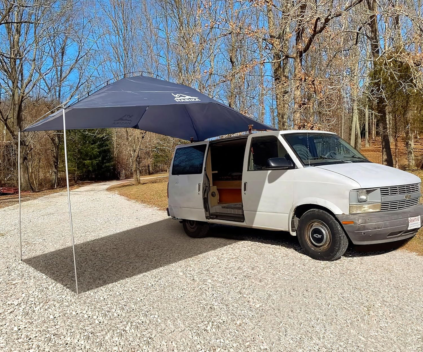 Portable Camping Awning Tent for SUV Truck Van Trailer Use