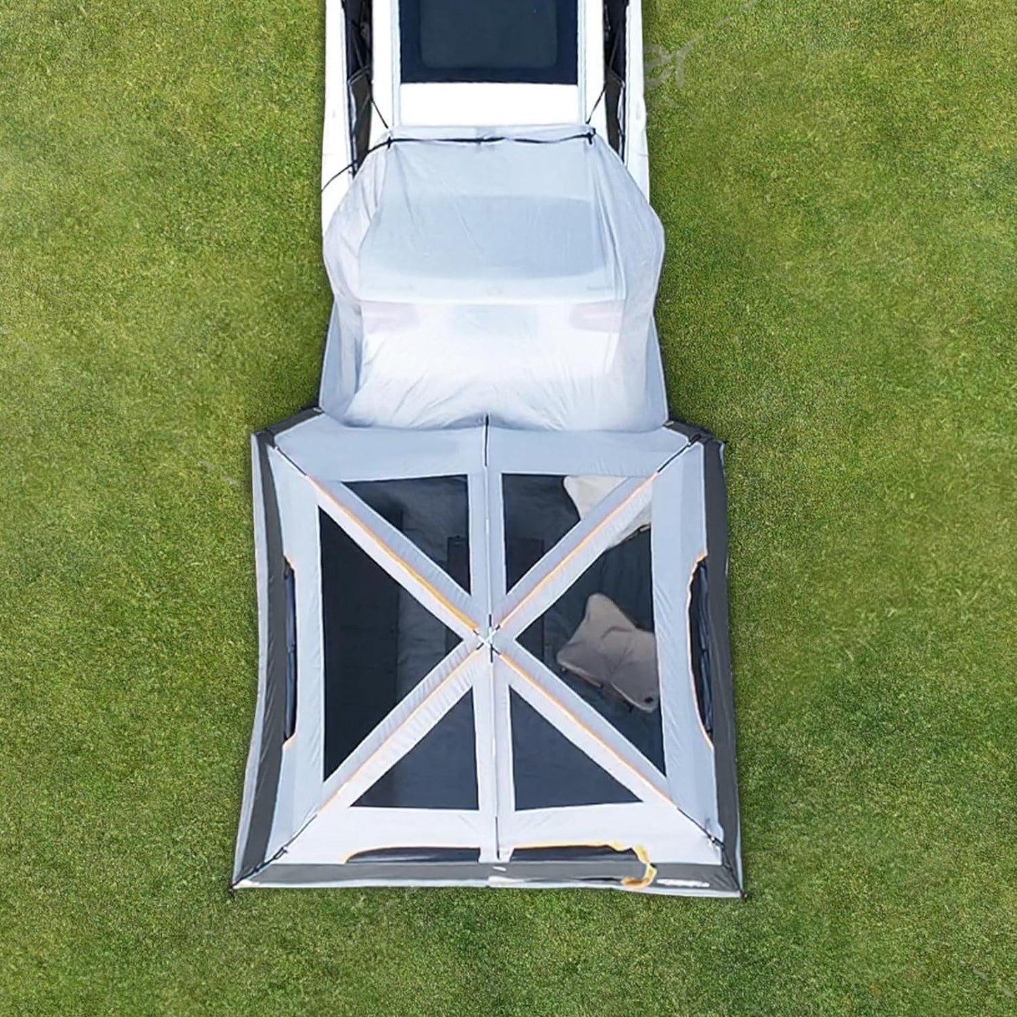 SUV Tent for Camping, 6-Person SUV Tailgate Tent - Easy Set Up with Rainfly, 10'x9'x78in(H)