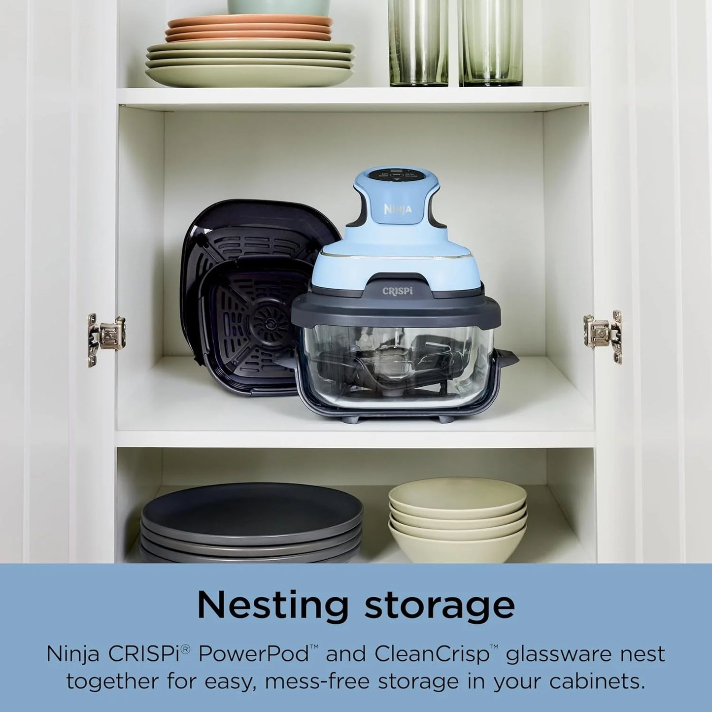 Crispi Air Fryer Microwave Freezer & Dishwasher Safe