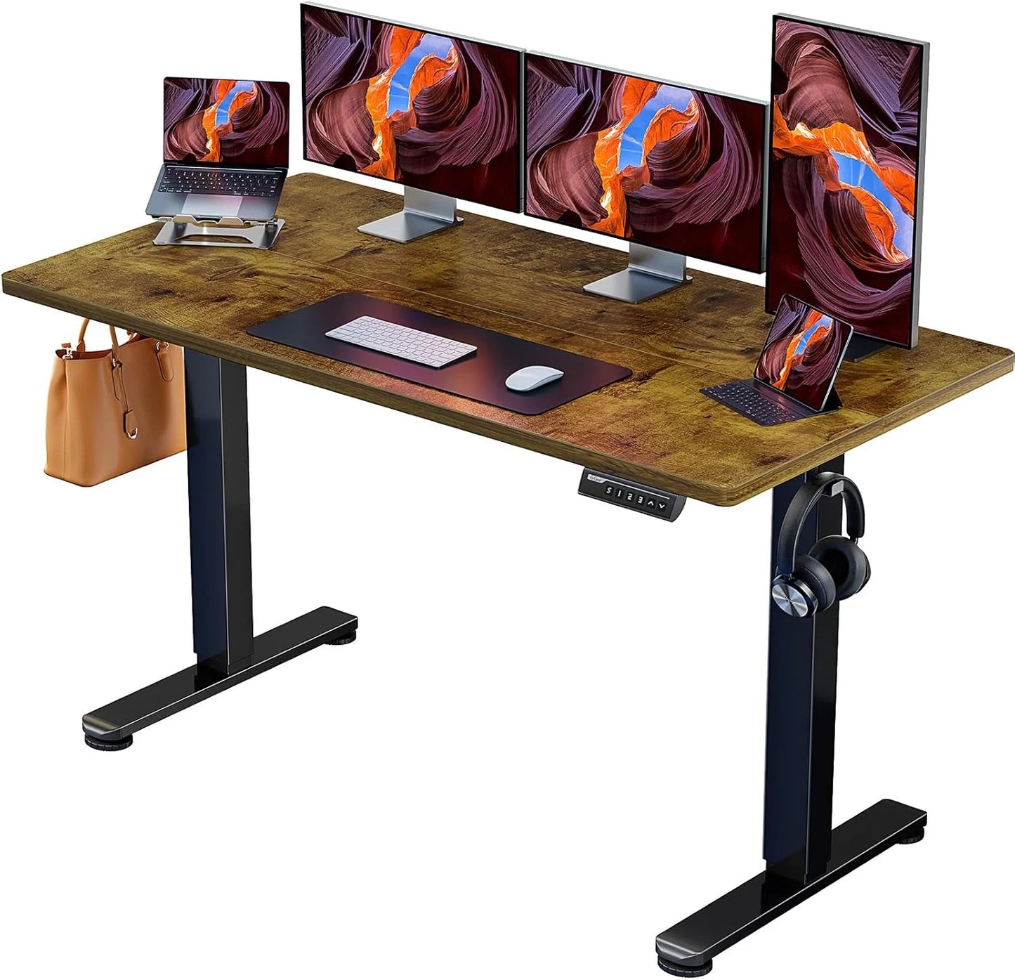 Height Adjustable Electric Standing Desk 47.2 x 23.6 Inches