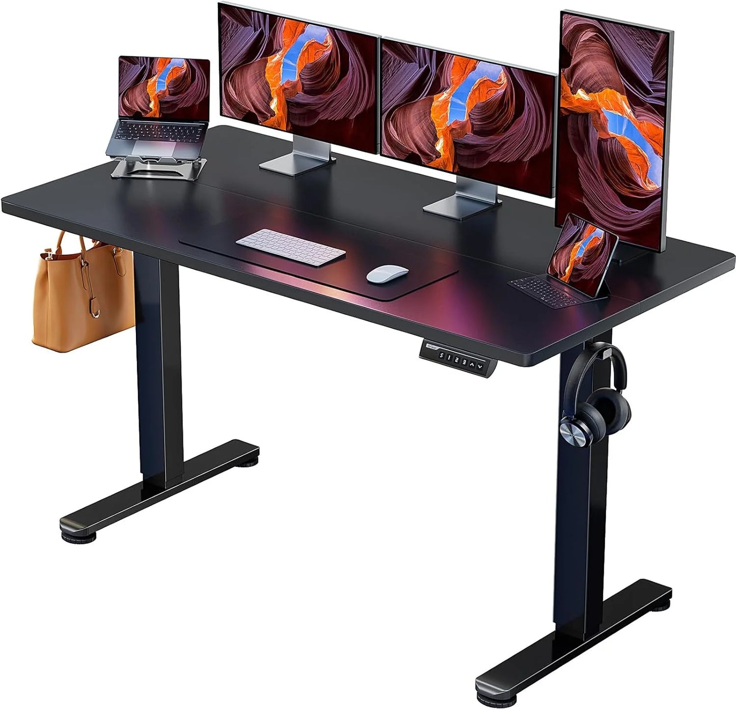 Height Adjustable Electric Standing Desk 47.2 x 23.6 Inches