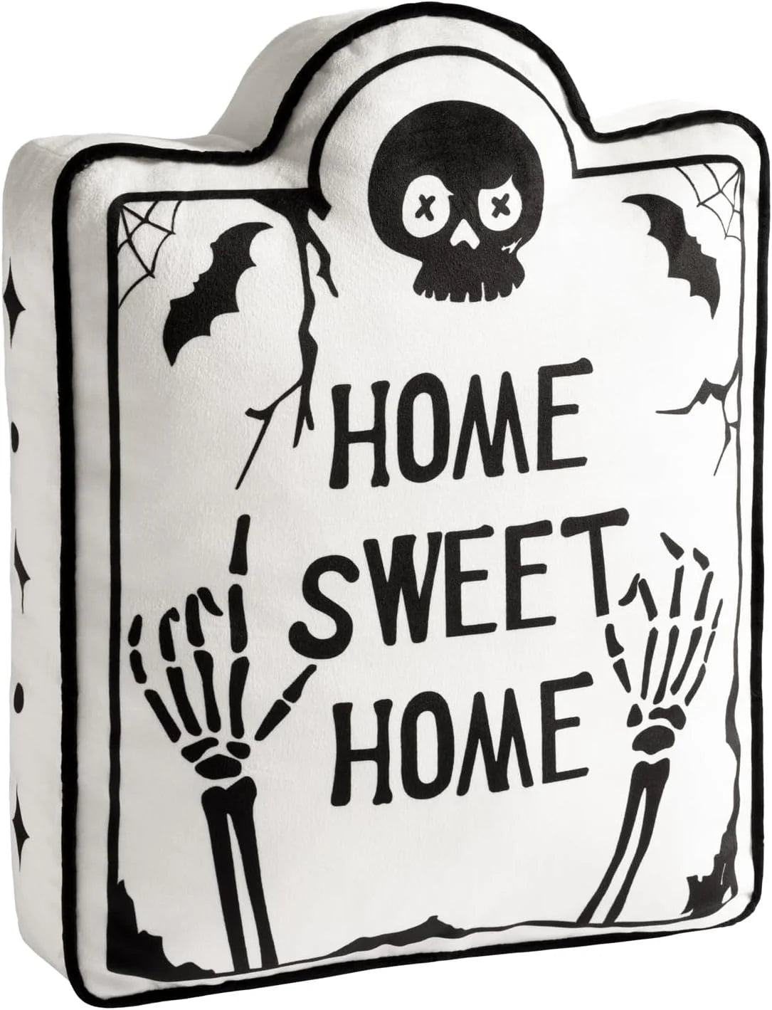 Halloween Shaped Throw Pillow Skeleton Shaped Pillow