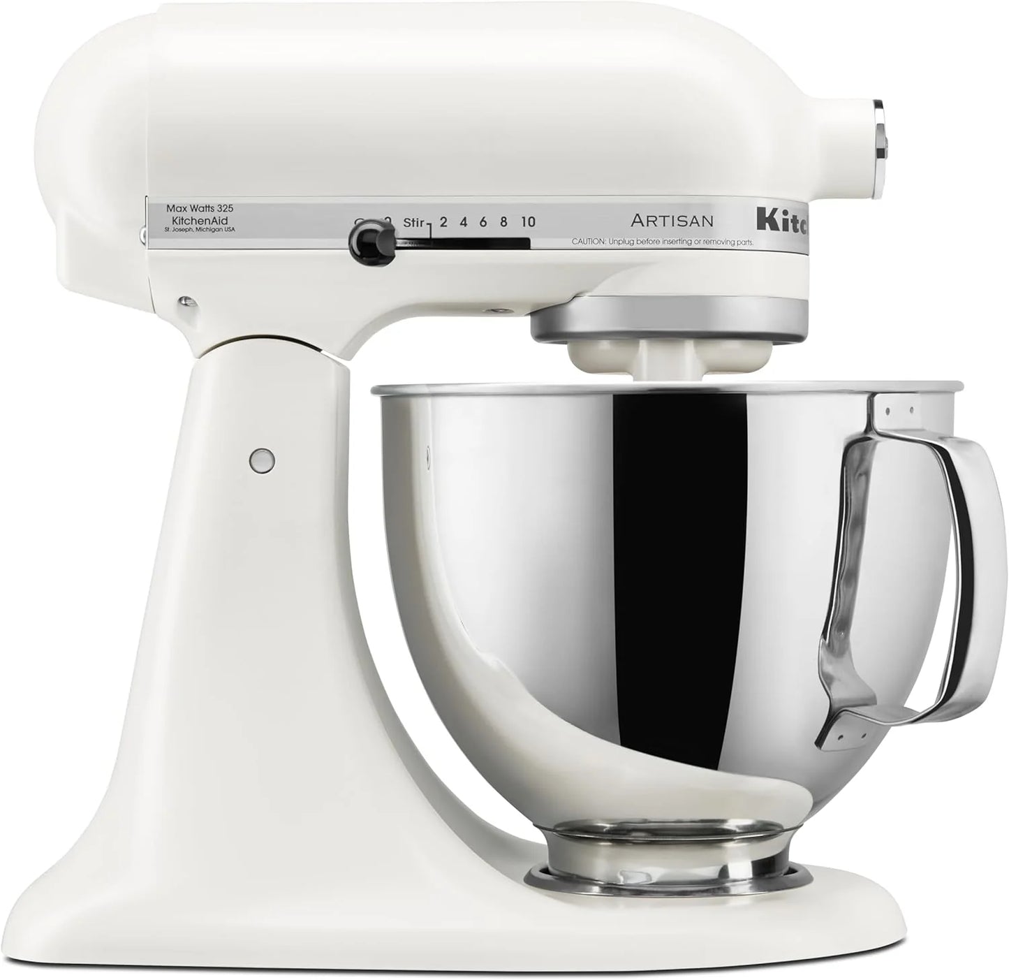 KitchenAid Artisan 5-Quart Tilt-Head Stand Mixer with Pour Flap