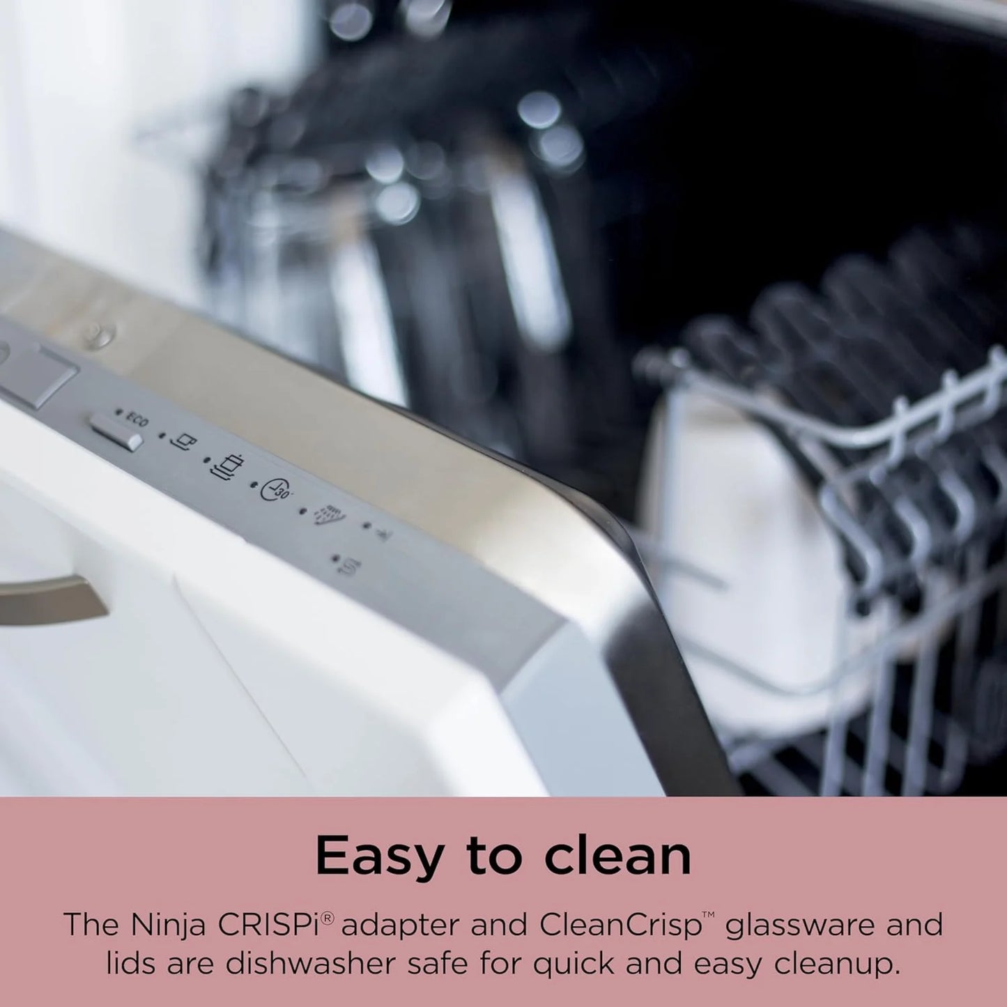 Ninja Crispi 4-in-1 Portable Glass Air Fryer Cooking System, 1500W, 4QT & 6-Cup TempWare Glass Containers with Storage Lids, Microwave, Freezer & Dishwasher Safe