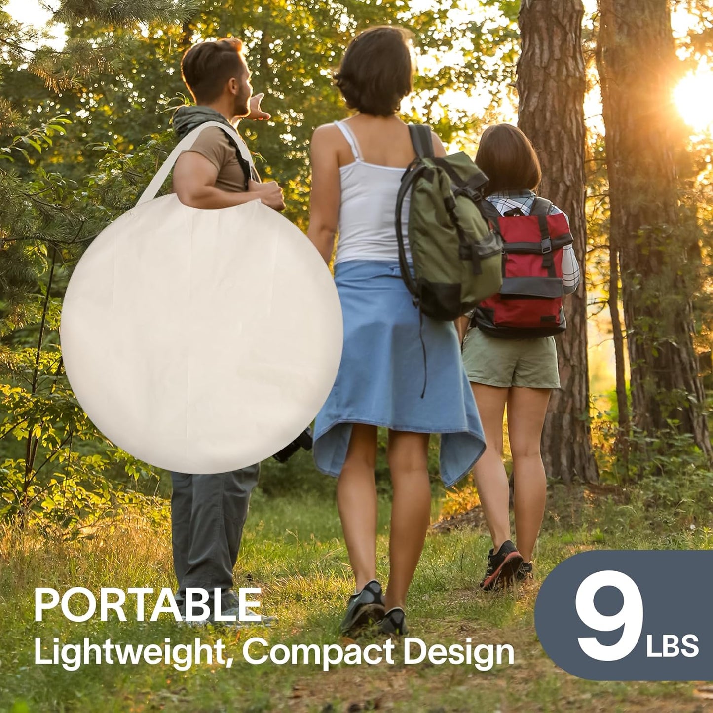 Screen gazebo, sleeps 6-10-15 people Igloo-style canopy tent with mosquito net on the sides Perfect for garden, patio, backyard