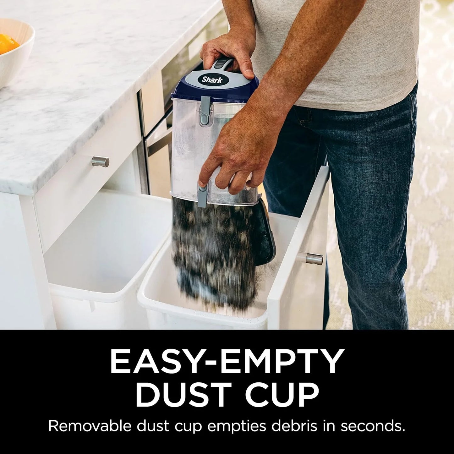 Upright Vacuum Navigator Lift-Away Deluxe with Large Dust Cup Capacity HEPA Filter Swivel Steering Upholstery Tool & Crevice Tool