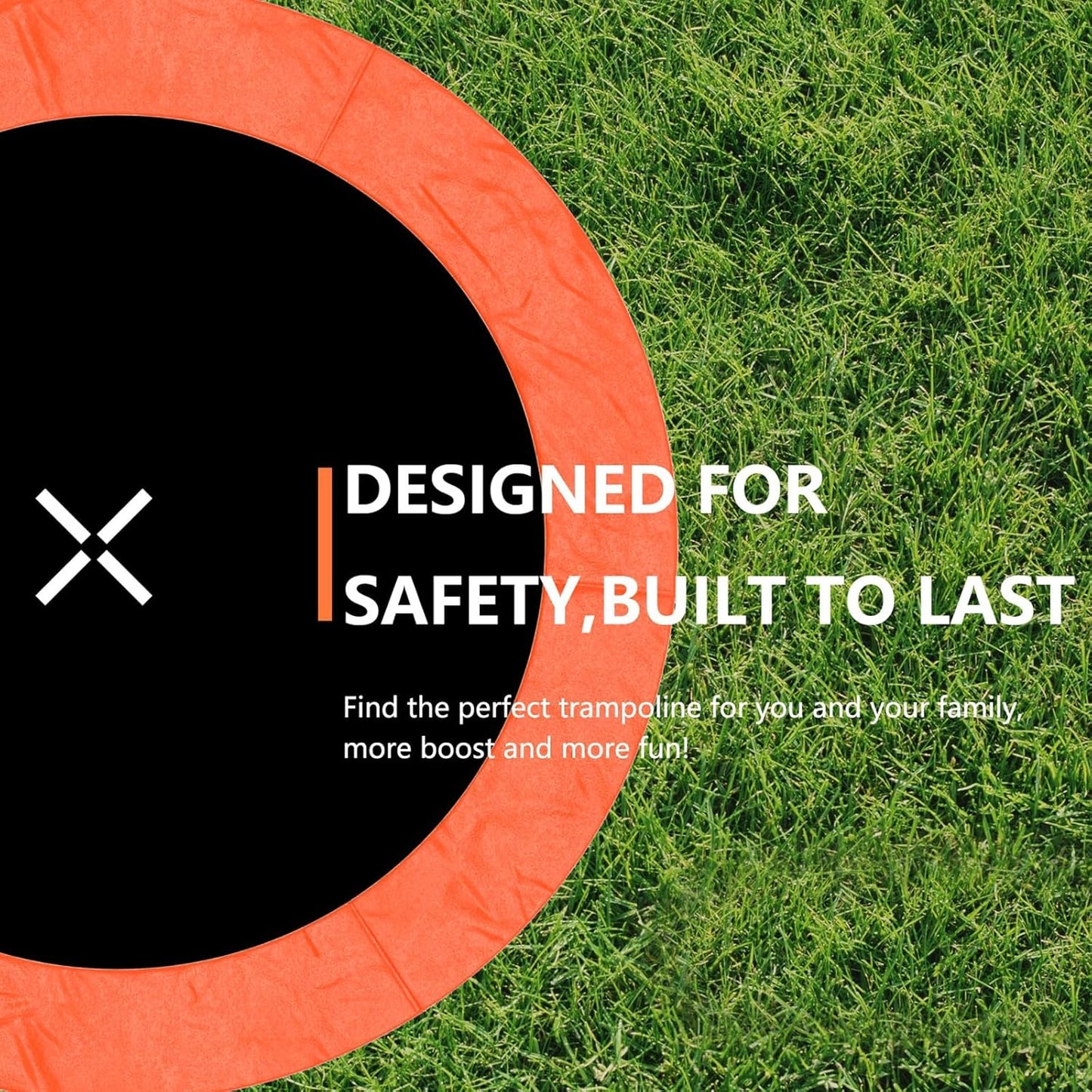 AOTOB 8FT 10FT 12FT 14 FT 15FT Trampoline with Safety Enclosure Net，Outdoor Trampoline with Basketball Hoop, Heavy Duty Jumping Mat and Spring Cover Padding for Kids and Adults, Storage Bag and Ladder