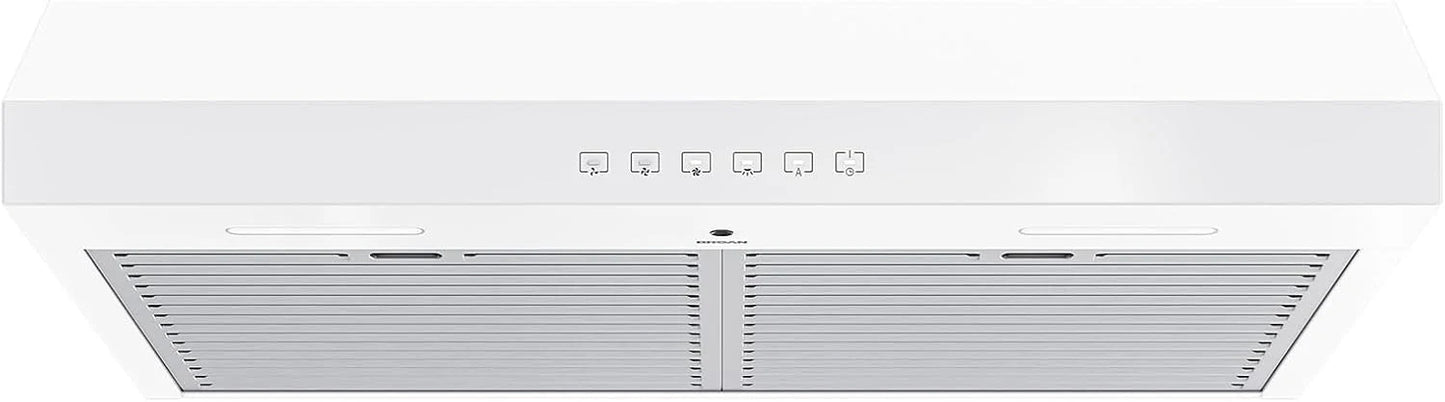 Broan-NuTone Three-Speed Glacier Undercabinet Range Hood with LED Light, ADA Compliant