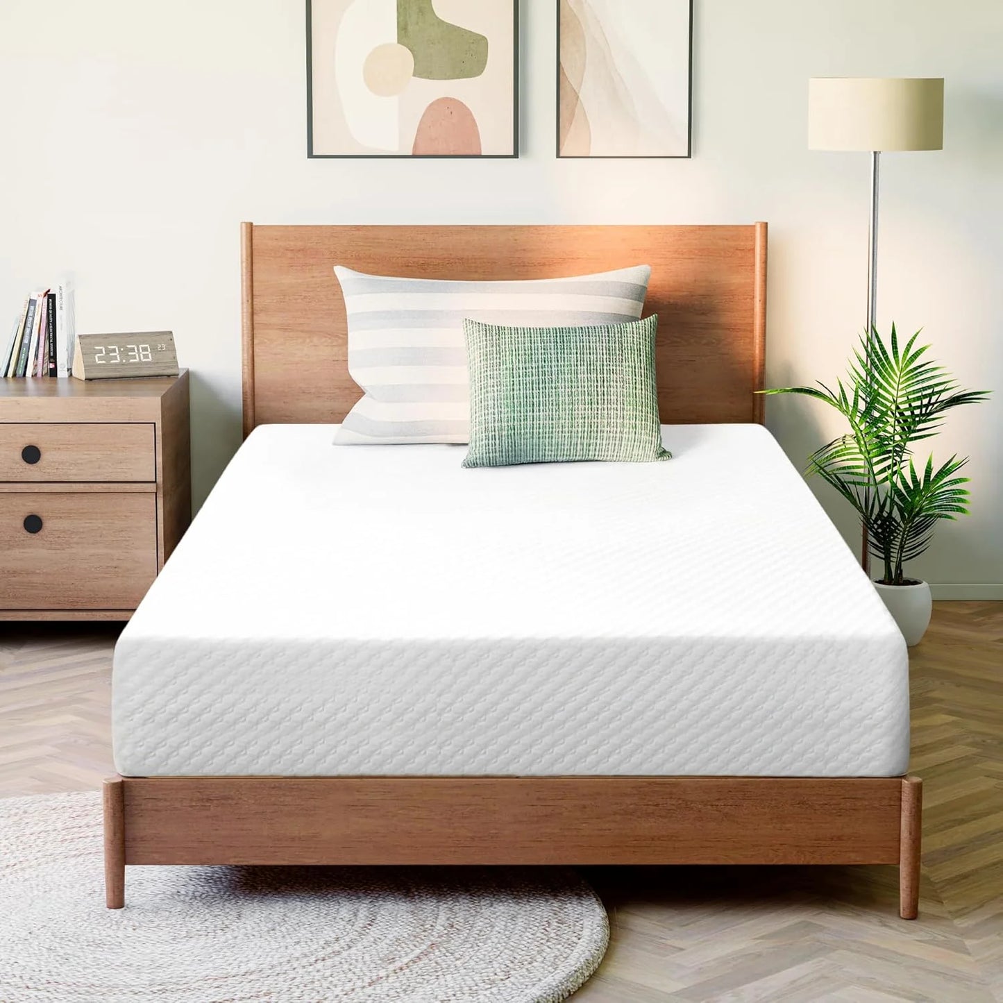 GAESTE 8-inch Fully Cooling Gel Memory Foam Mattress Mattress-in-a-Box