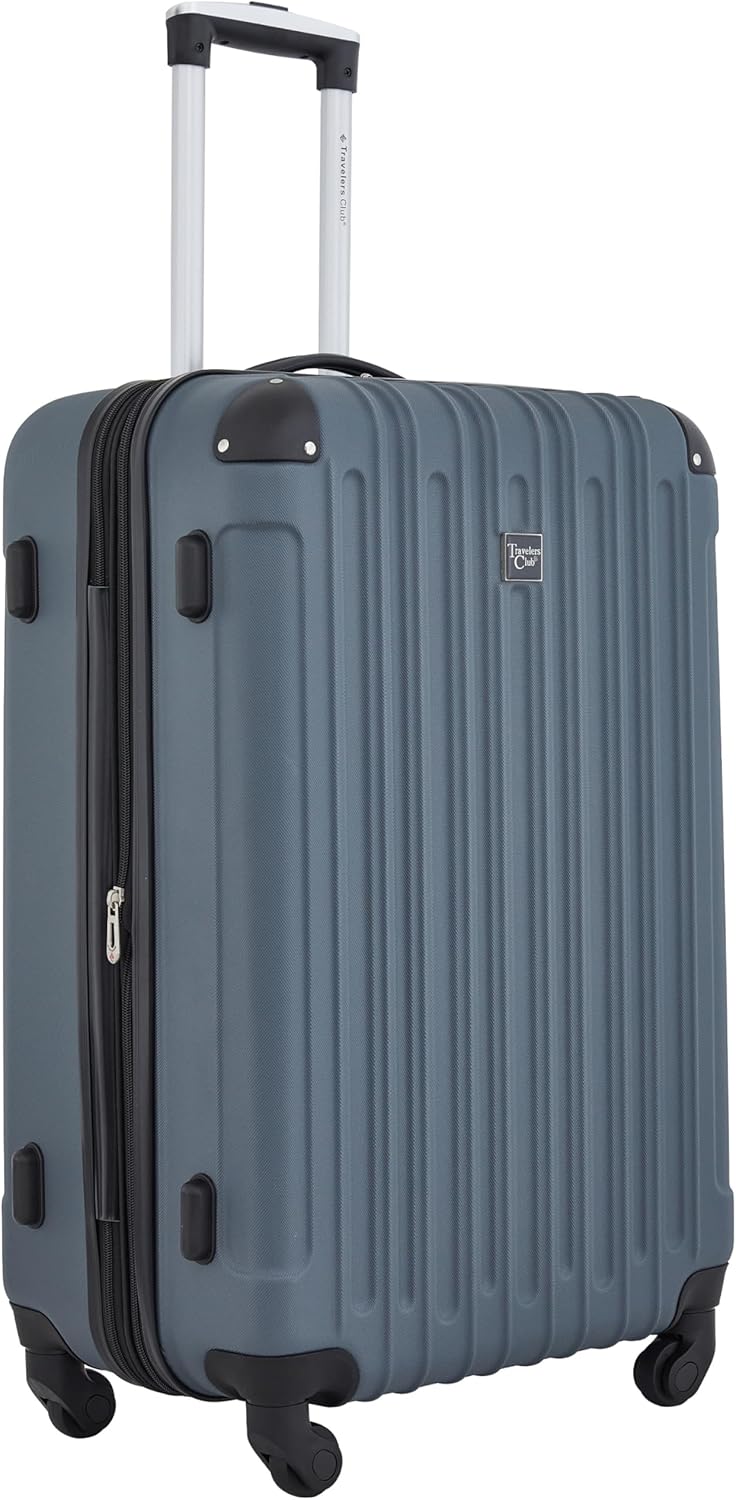 Hardside Travel Luggage, Lilac, Set of 4