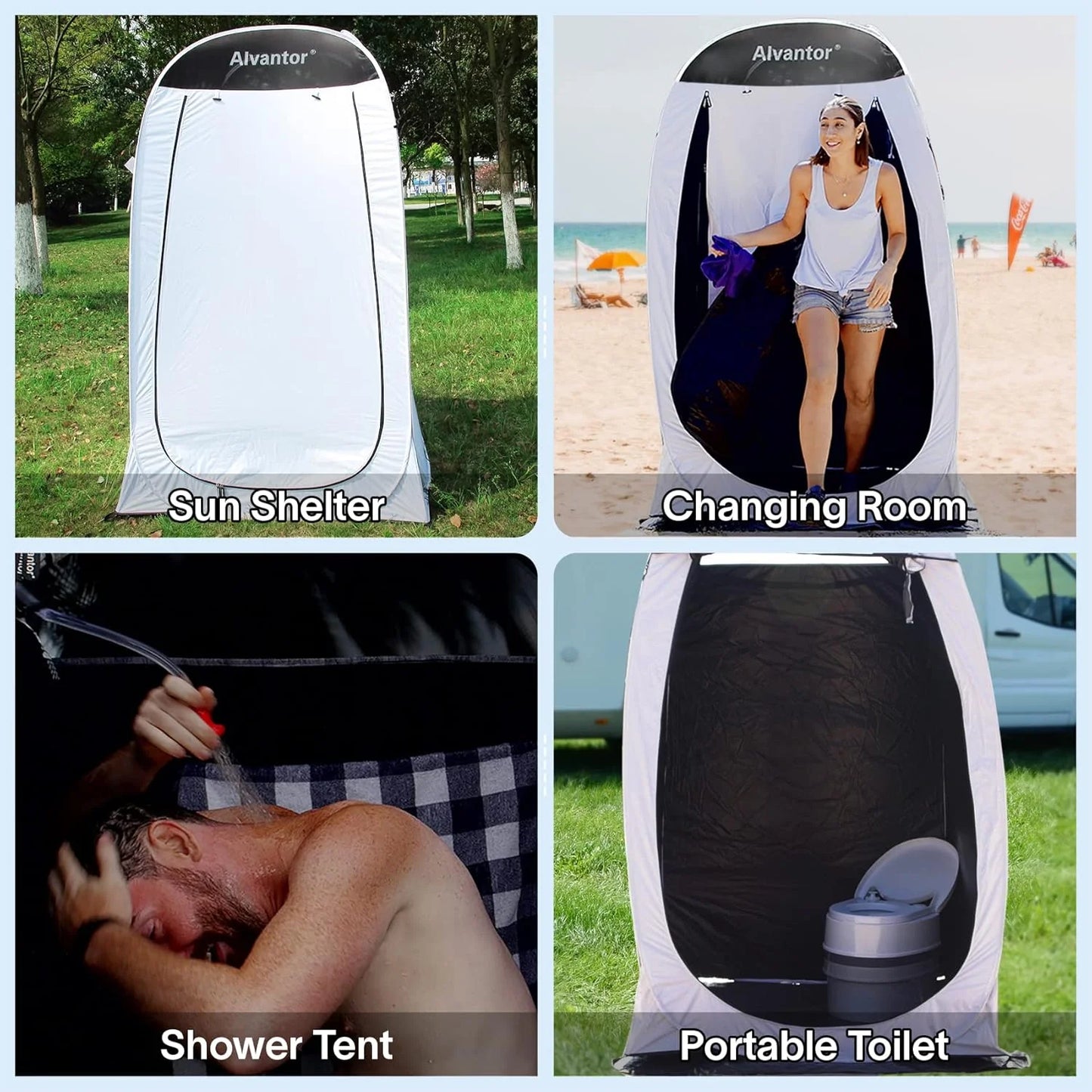 Shower tent, pop-up changing room, outdoor shower, pop-up privacy tent, toilet tent, portable shelter for camping changing room