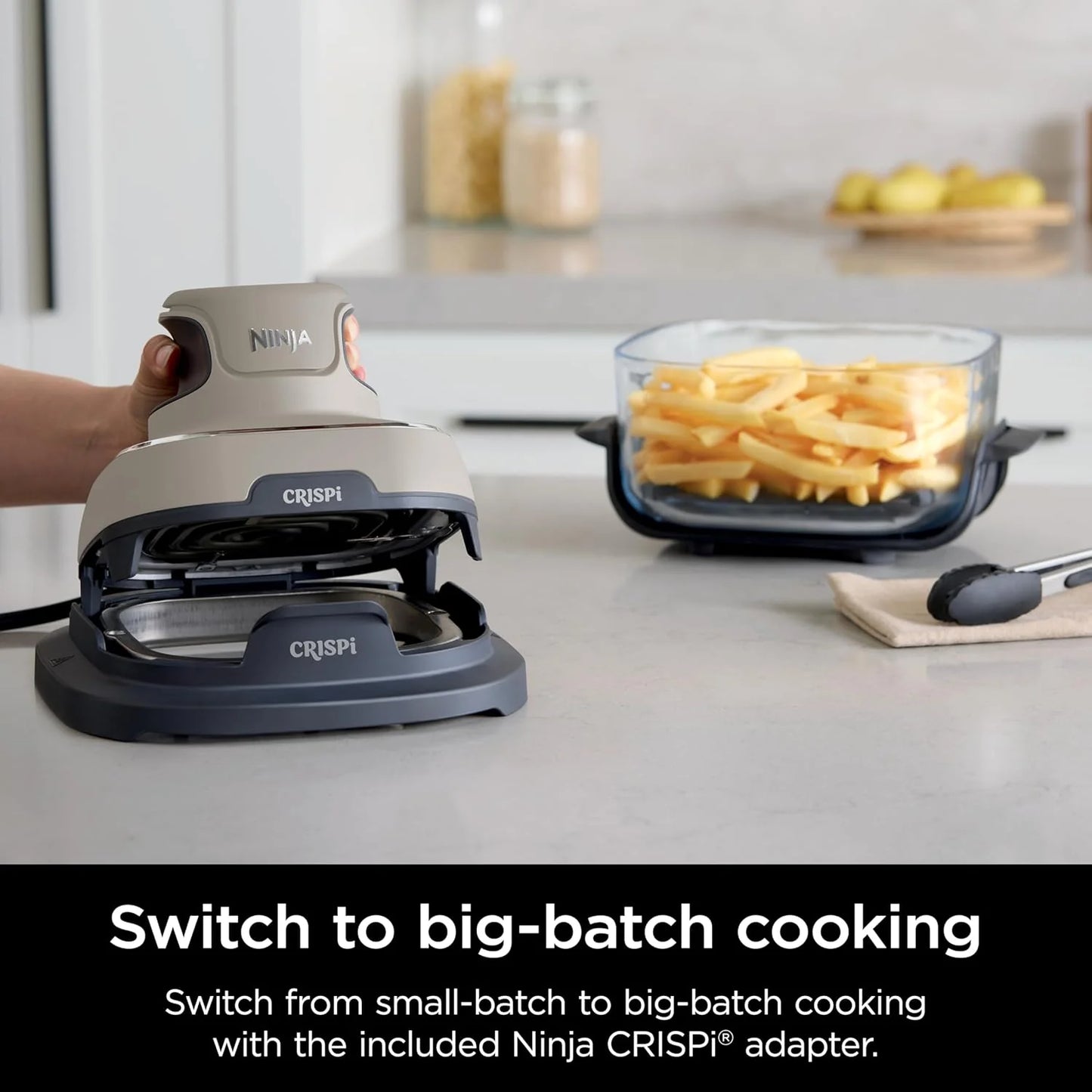 Crispi Air Fryer Microwave Freezer & Dishwasher Safe