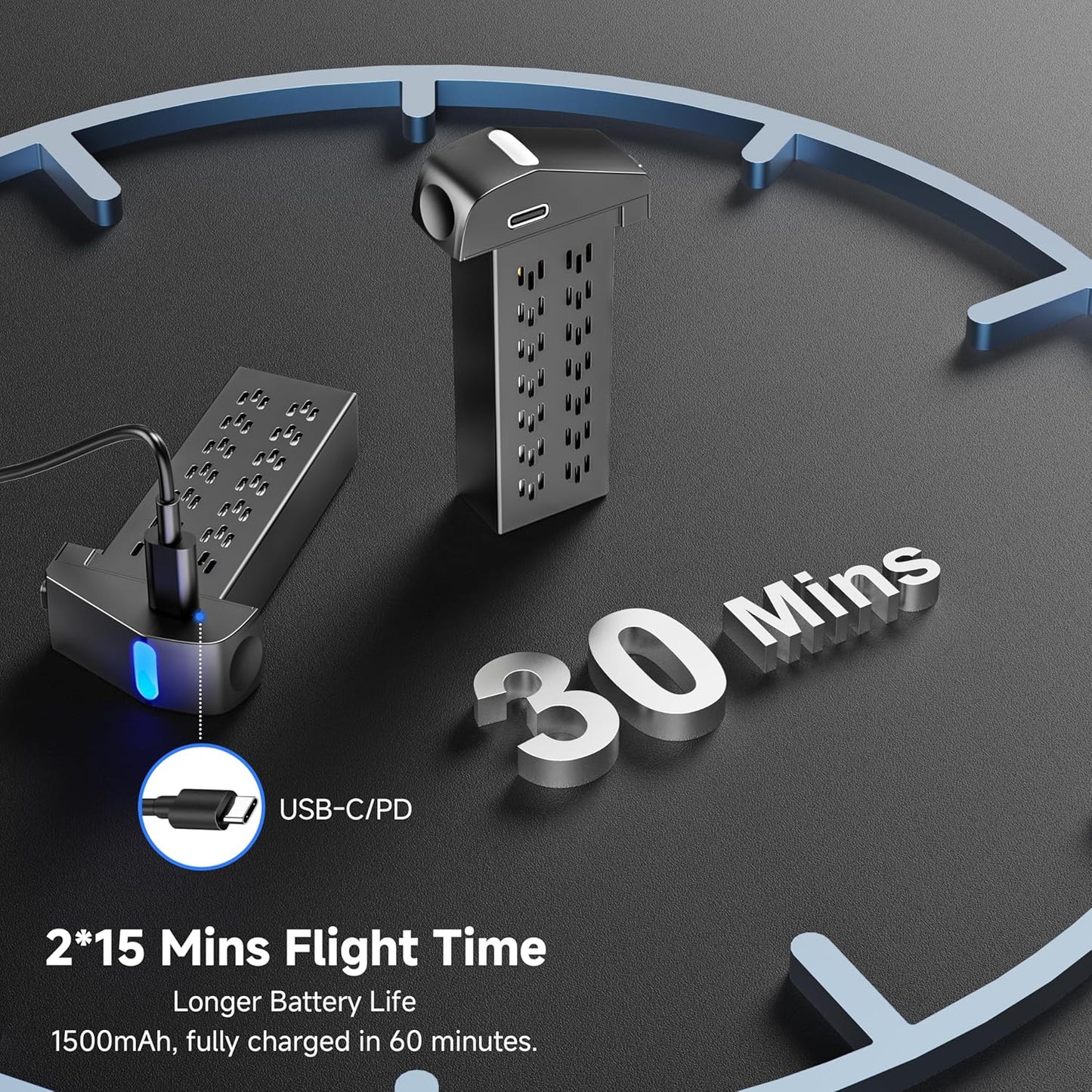 Adult drone with camera, 4K brushless motor drone, suitable for children beginners, FPV foldable remote control quadcopter