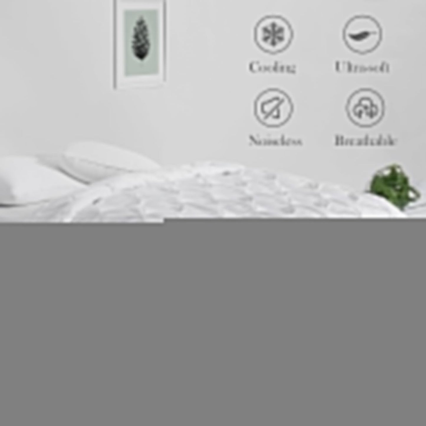 Premium Down Comforter 3D Baffle Box Design