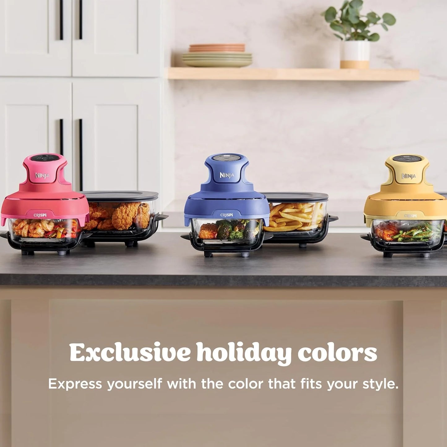 Crispi Air Fryer Microwave Freezer & Dishwasher Safe