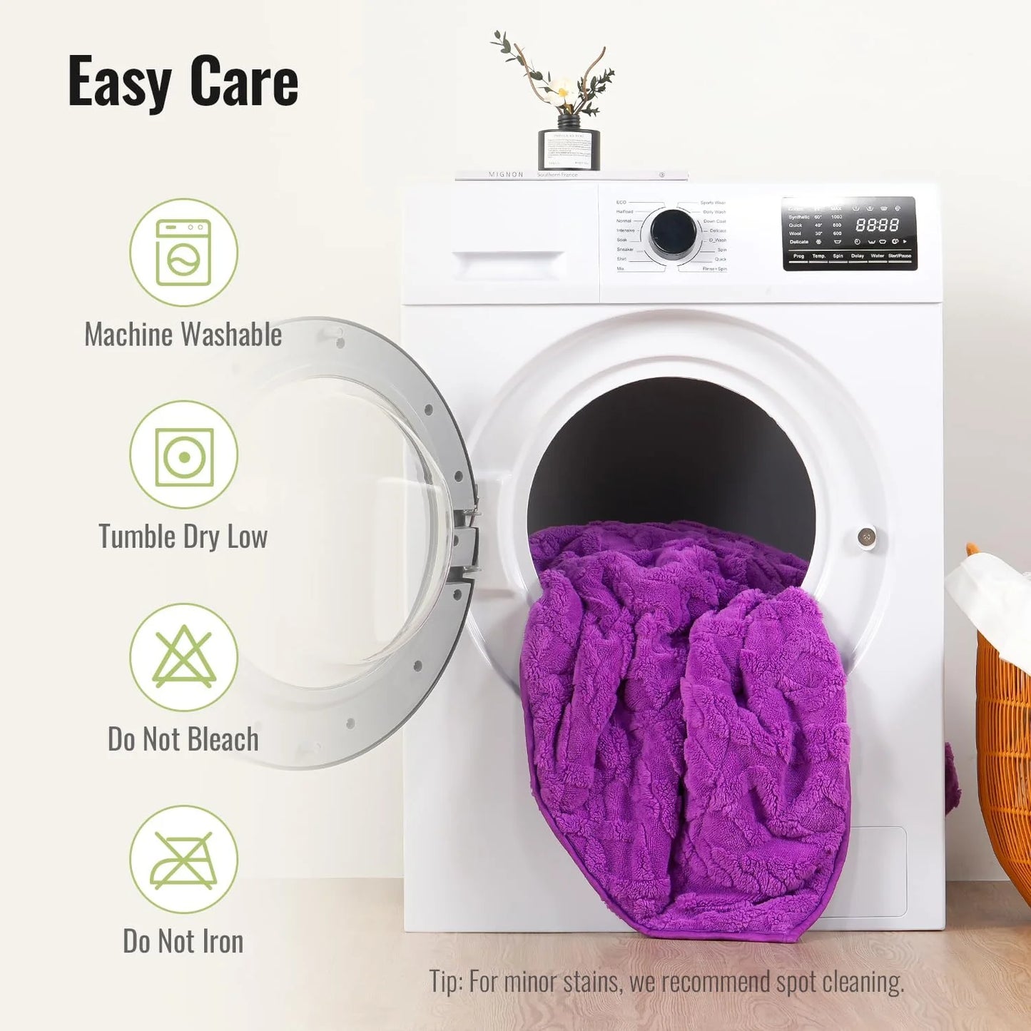 Weighted Blanket for Adults Queen Size 15lbs 60x80 inches