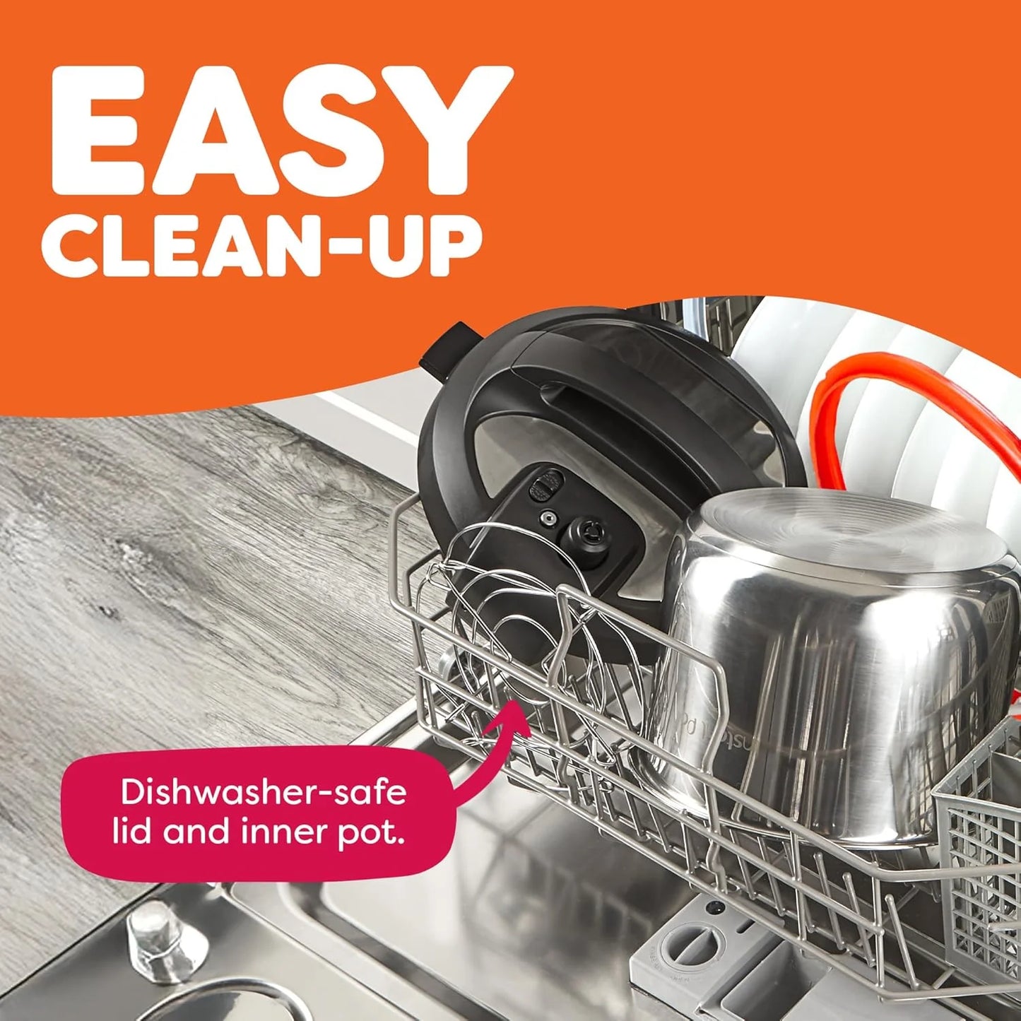 9-in-1 Multicooker, Pressure Cooker, Slow Cook, Rice Maker, Steamer, Sauté, Yogurt, Warmer & Sterilizer, Includes App With Over 800 Recipes, Stainless Steel, 6 Quarts