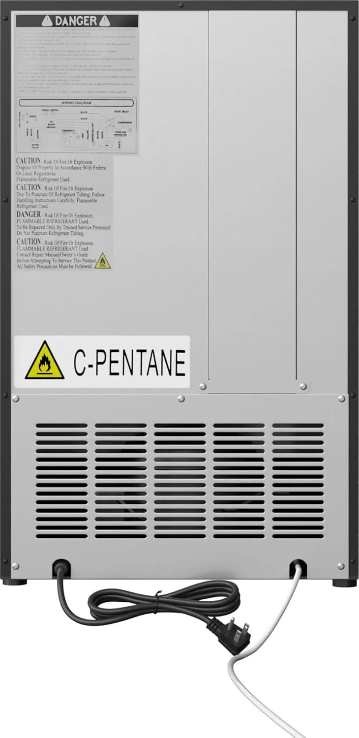 EdgeStar IB121 15 Inch Wide 12 Lbs. Capacity Built-In Ice Maker with 15 Lbs. Daily Ice Production - Stainless Steel