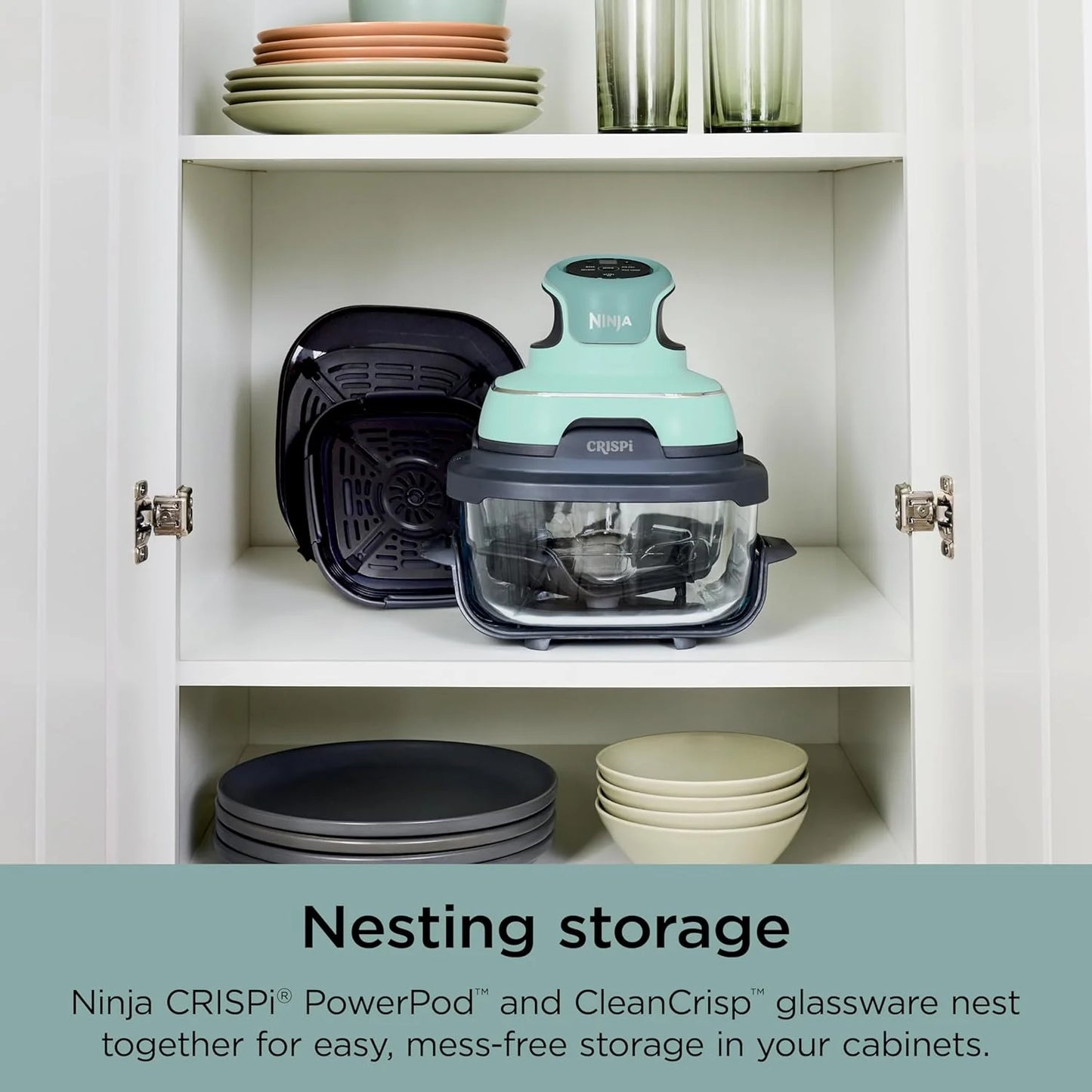 Crispi Air Fryer Microwave Freezer & Dishwasher Safe