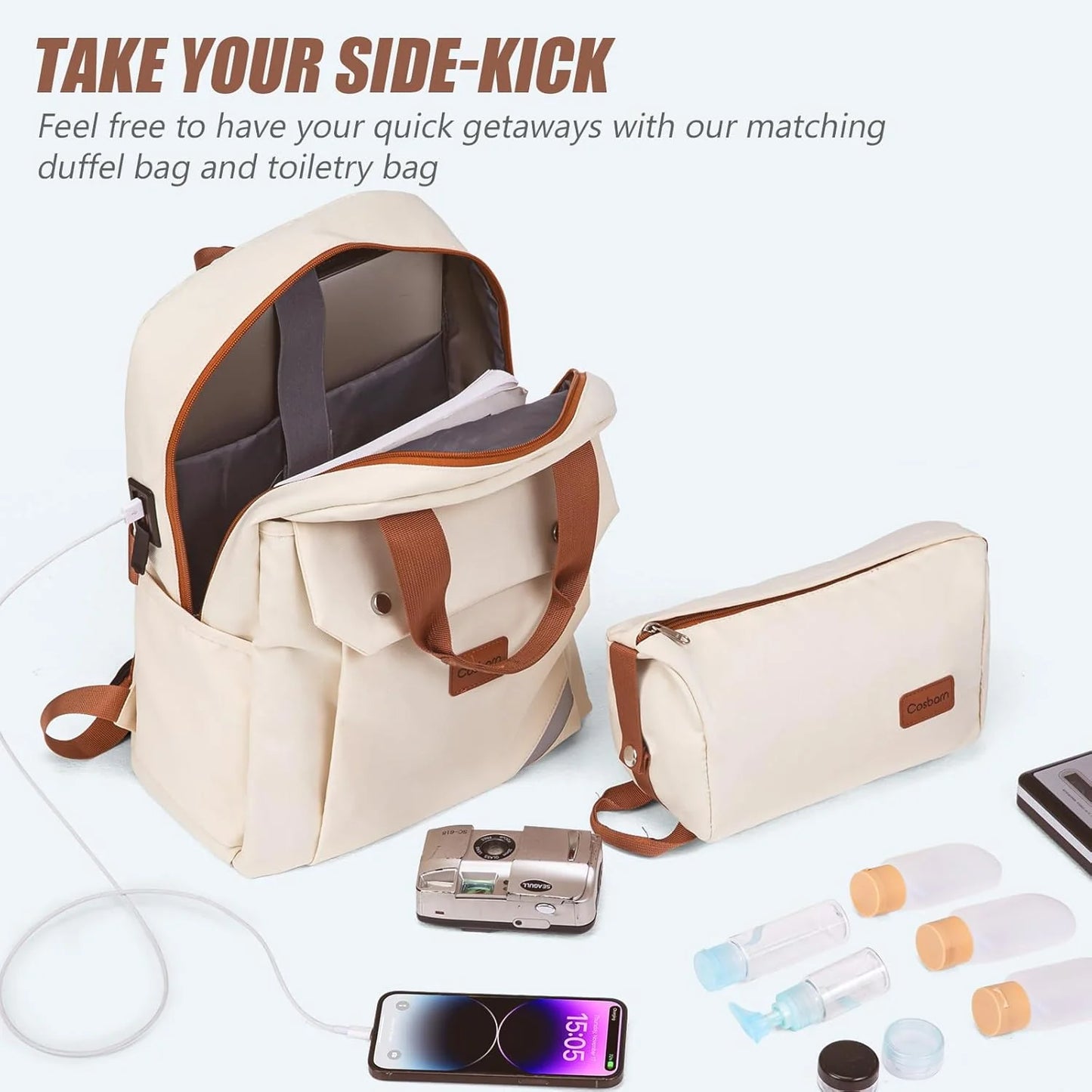 5-Piece Luggage Set with Spinner Wheels, Hard-Shell ABS Luggage Set with Tsa Lock, Lightweight Hard-Shell Waterproof Travel Case, Unisex, Gray