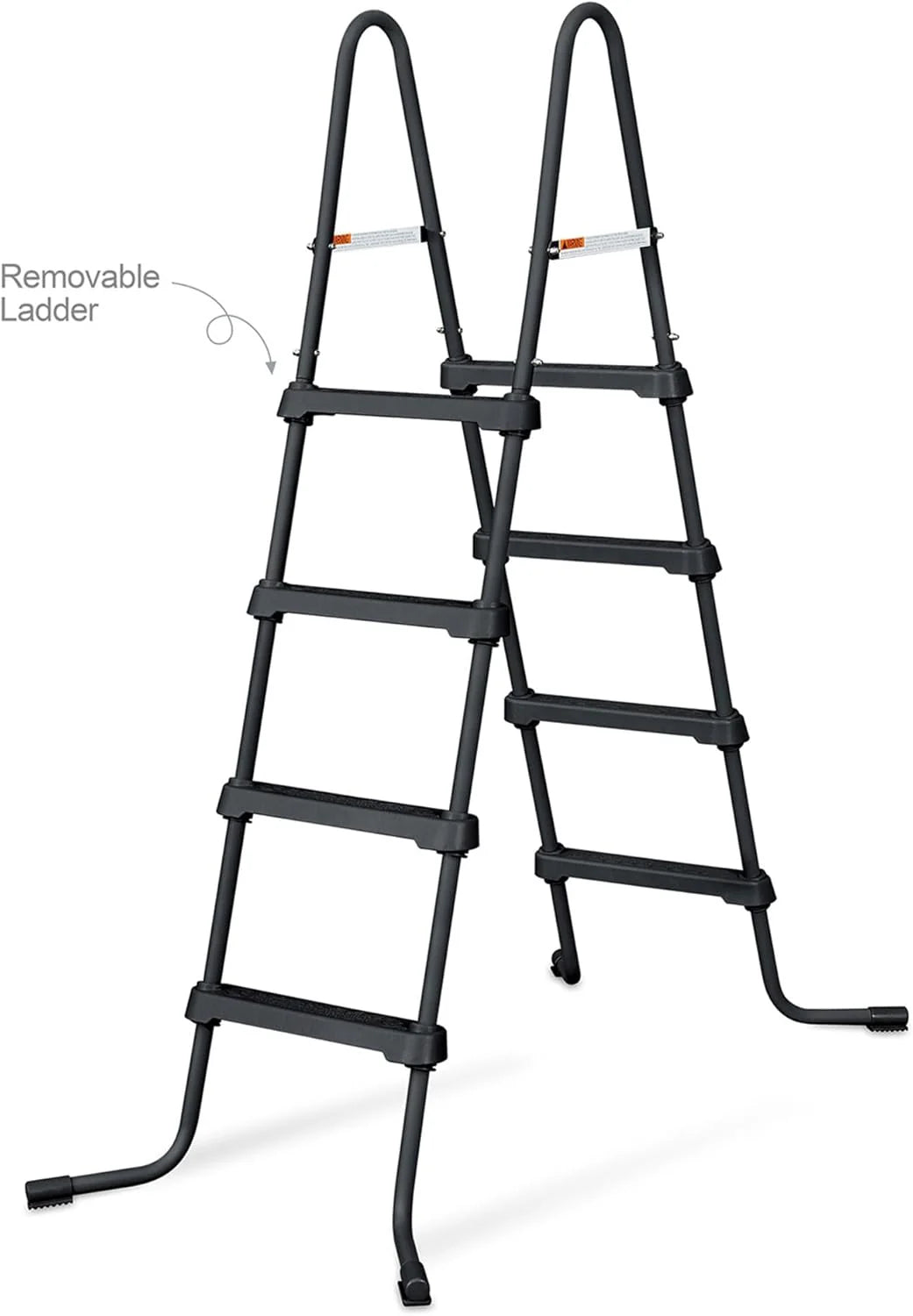 Funsicle 12 Foot by 36 Inch Quickset Round Inflatable Ring Top Outdoor Above Ground Swimming Pool Set with Pump and Cartridge Filter, Dark Herringbone