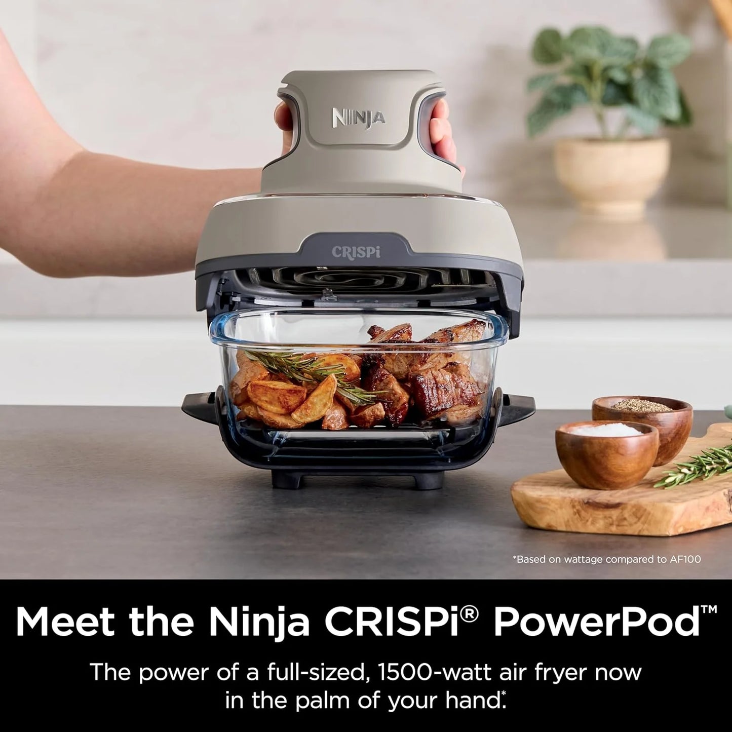 Crispi Air Fryer Microwave Freezer & Dishwasher Safe